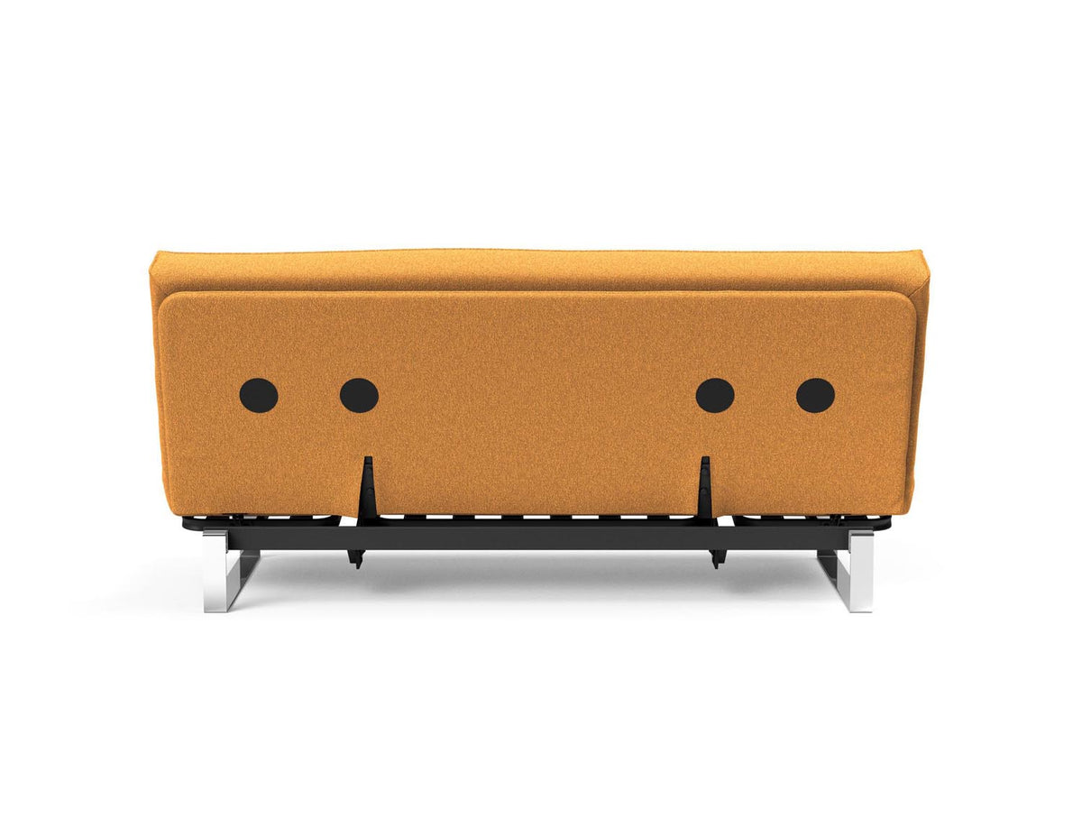 Minimum Bettsofa 140 Sharp Plus Cover mit Gestellbezug Soft Spring in 536 Bouclé Ochre präsentiert im Onlineshop von KAQTU Design AG. Bettsofa ist von Innovation Living