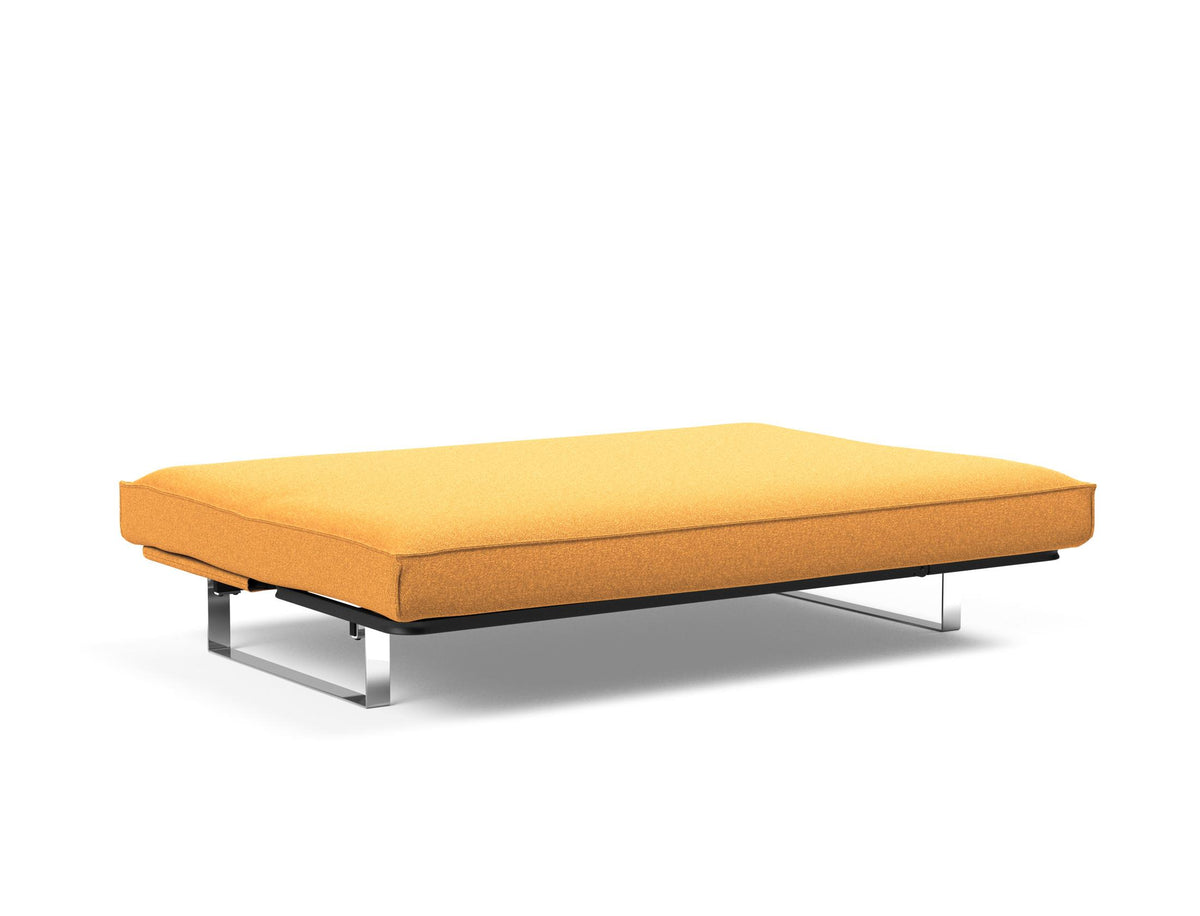 Minimum Bettsofa 140 Sharp Plus Cover mit Gestellbezug Soft Spring in 536 Bouclé Ochre präsentiert im Onlineshop von KAQTU Design AG. Bettsofa ist von Innovation Living