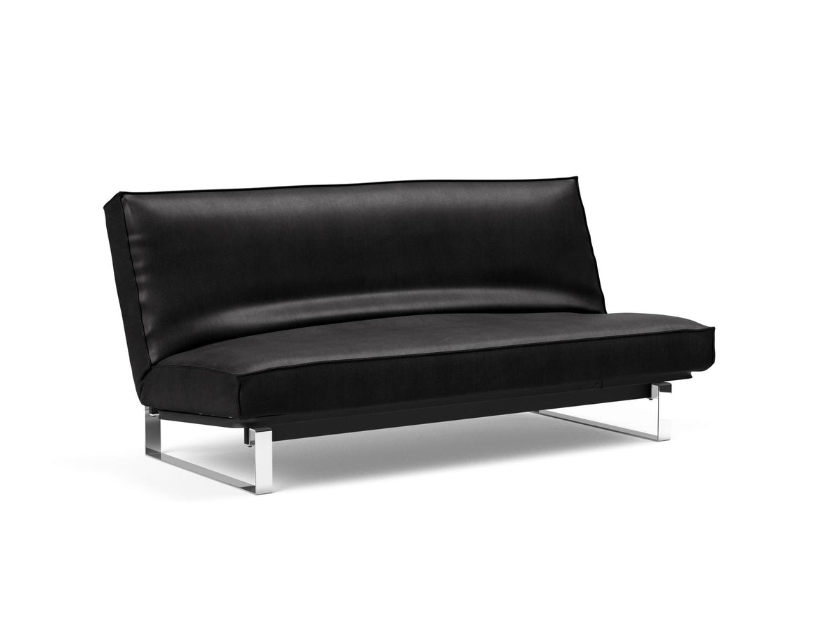 Minimum Bettsofa 140 Sharp Plus Cover Soft Spring in 550 Faunal Black präsentiert im Onlineshop von KAQTU Design AG. Bettsofa ist von Innovation Living