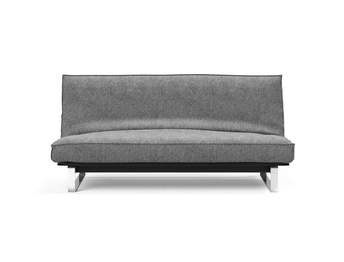 Minimum Bettsofa 140 Sharp Plus Cover Soft Spring in 563 Twist Charcoal präsentiert im Onlineshop von KAQTU Design AG. Bettsofa ist von Innovation Living