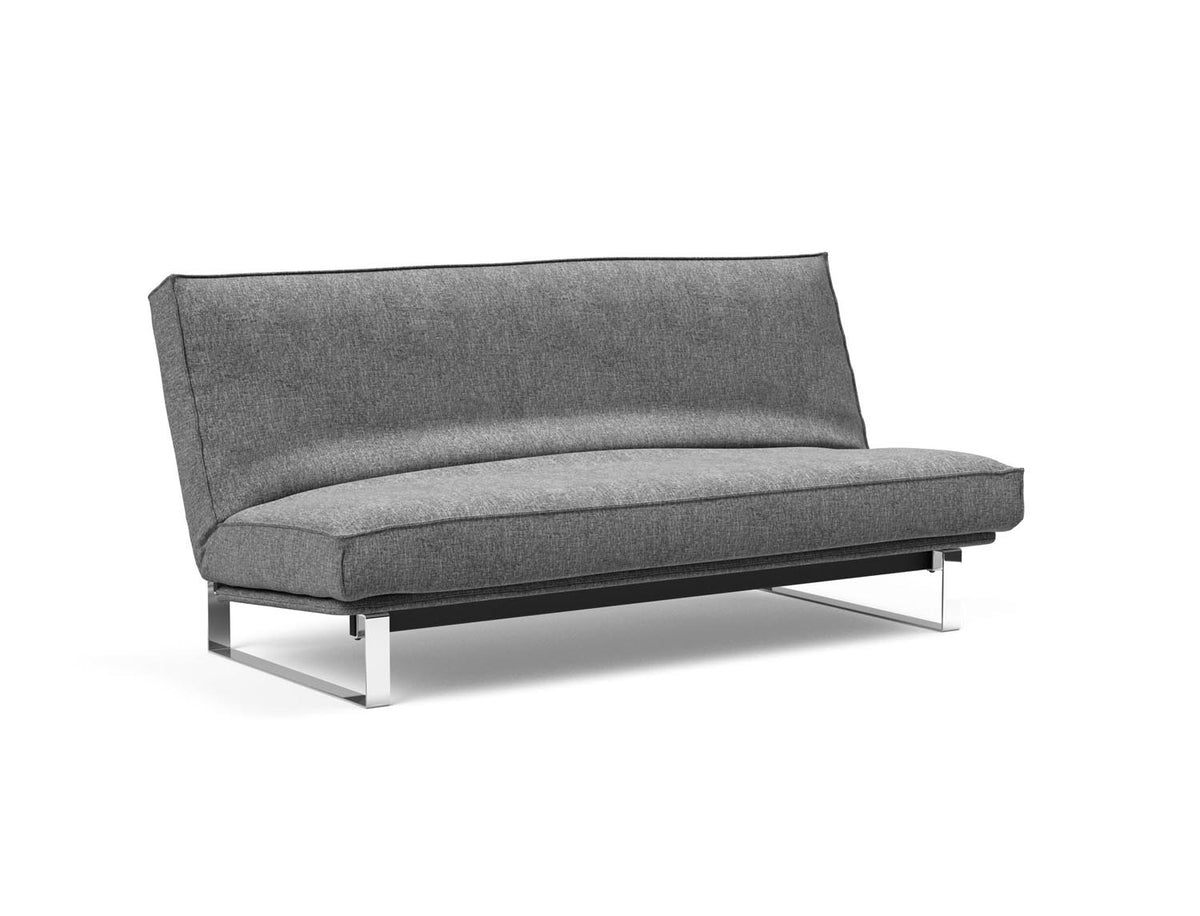 Minimum Bettsofa 140 Sharp Plus Cover mit Gestellbezug Soft Spring in 563 Twist Charcoal präsentiert im Onlineshop von KAQTU Design AG. Bettsofa ist von Innovation Living