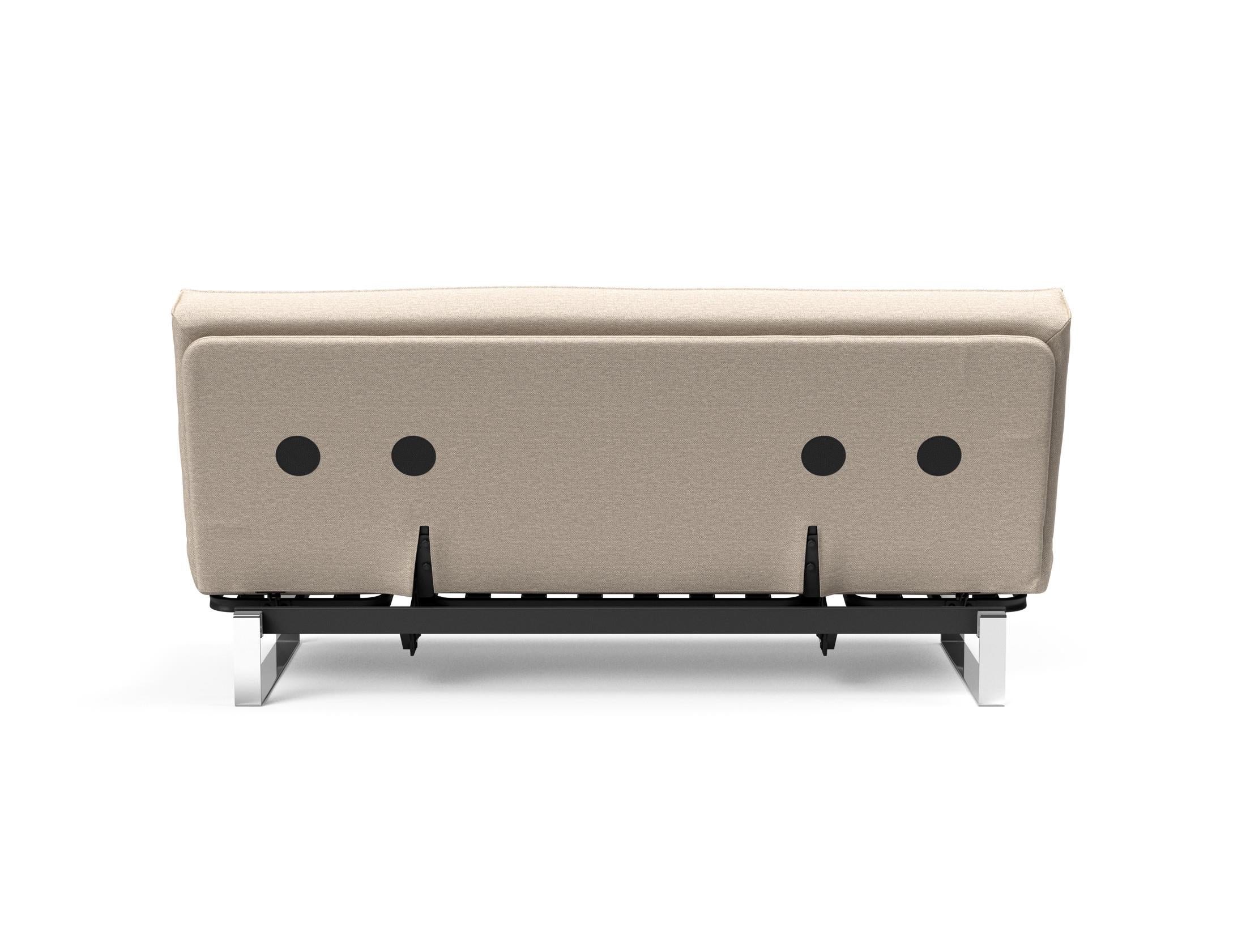 Erleben Sie das Minimum Bettsofa 140 Sharp Plus Cover Soft Spring von Innovation Living – stilvolles Design trifft auf Funktionalität und Komfort.