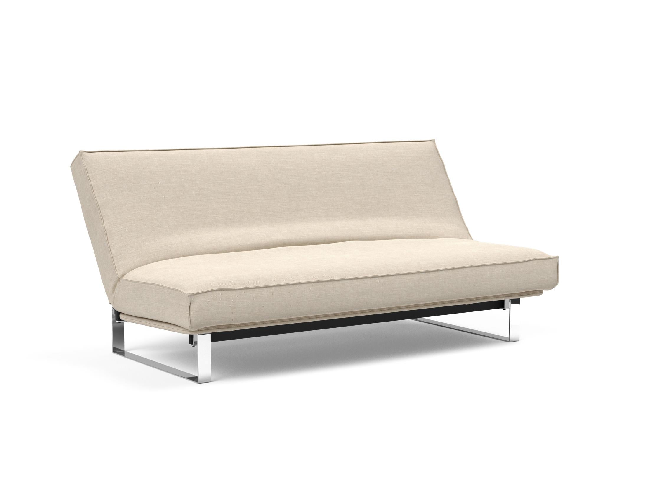 Entdecken Sie das Minimum Bettsofa 140 Sharp Plus Cover – ein stilvolles, funktionales Möbelstück mit langlebigem Metallrahmen und komfortabler Matratze für jeden Raum.