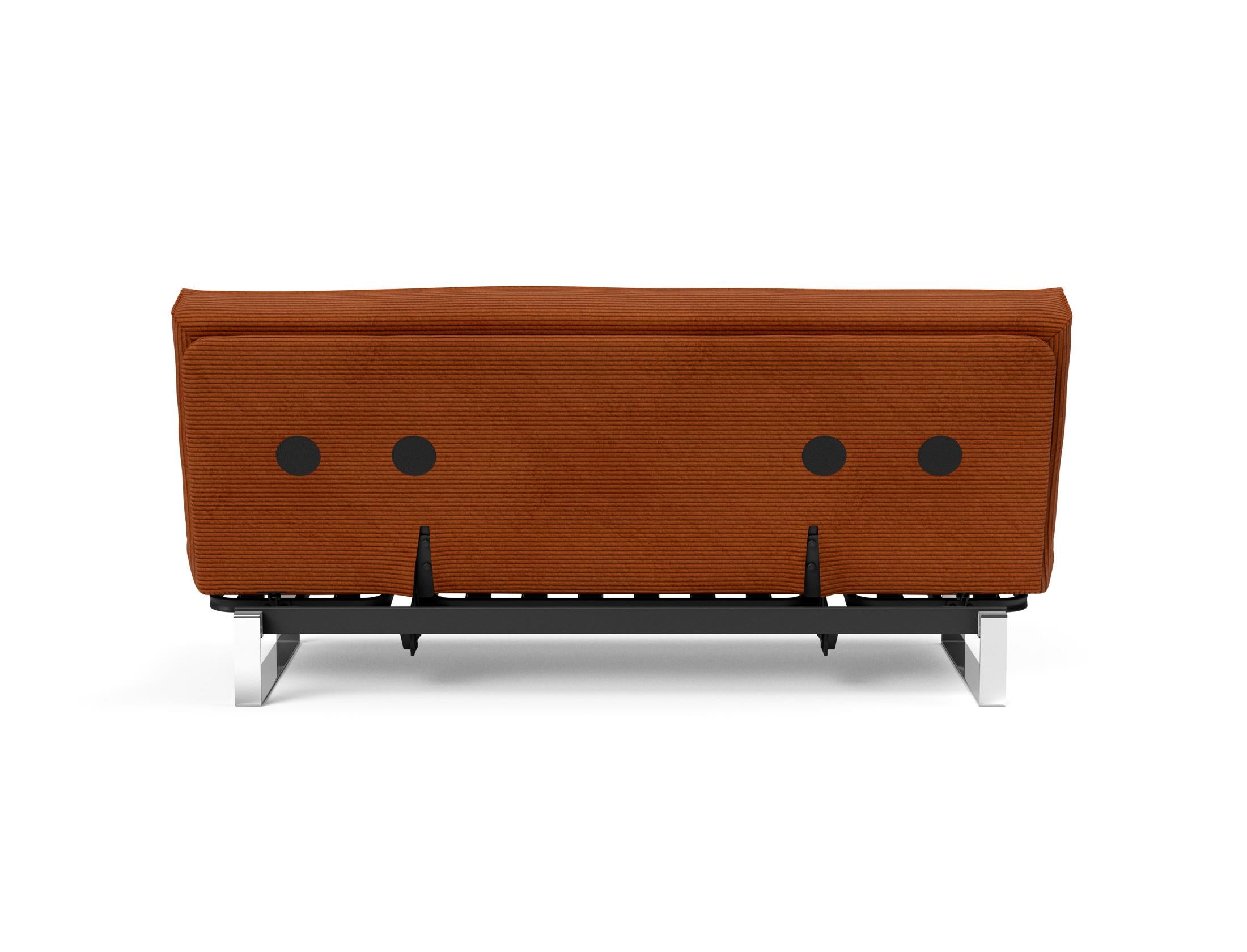 Entdecken Sie das Minimum Bettsofa 140 Sharp Plus Cover Soft Spring von Innovation Living – eine perfekte Kombination aus modernem Stil und vielseitiger Nutzung.