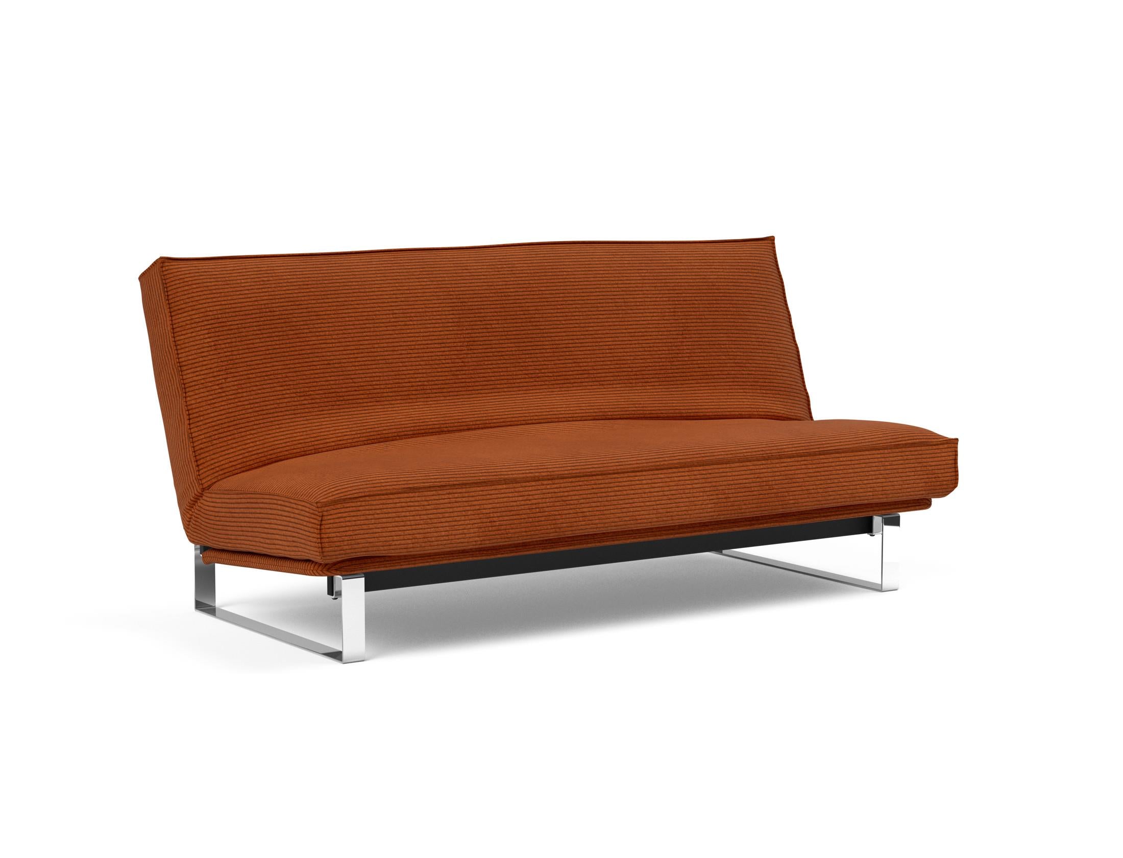 Entdecken Sie das Minimum Bettsofa 140 Sharp Plus Cover – ein stilvolles, funktionales Möbelstück mit langlebigem Metallrahmen und komfortabler Matratze für jeden Raum.