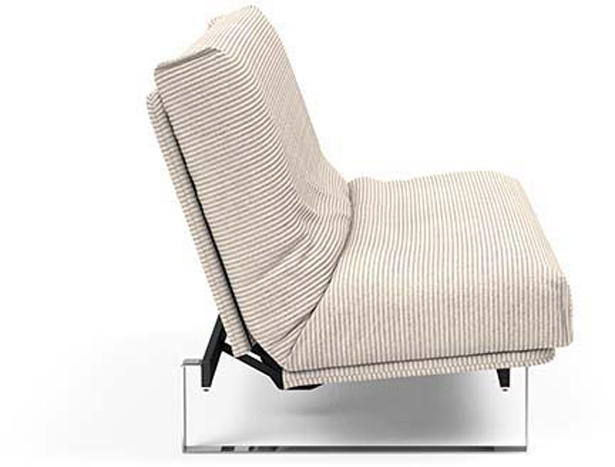 Erleben Sie das Minimum Bettsofa 140 Nordic Cover Spring von Innovation Living – elegant, platzsparend und perfekt für moderne Wohnkonzepte.