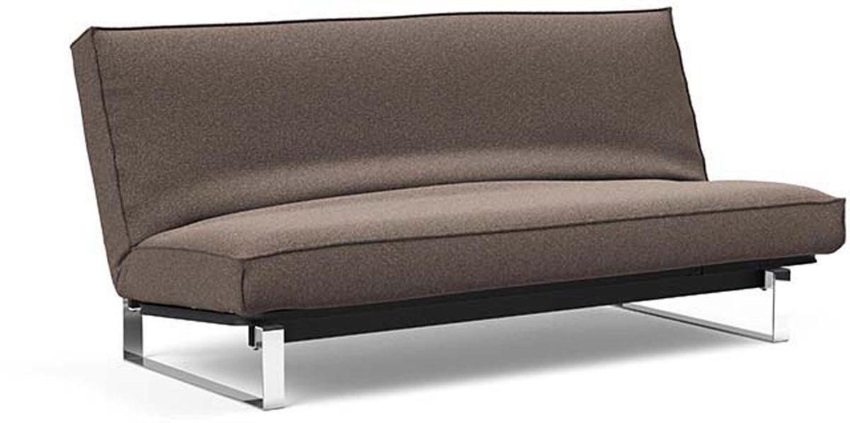 Minimum Bettsofa 140 Sharp Plus Cover Latex in 530 Bouclé Taupe präsentiert im Onlineshop von KAQTU Design AG. Bettsofa ist von Innovation Living