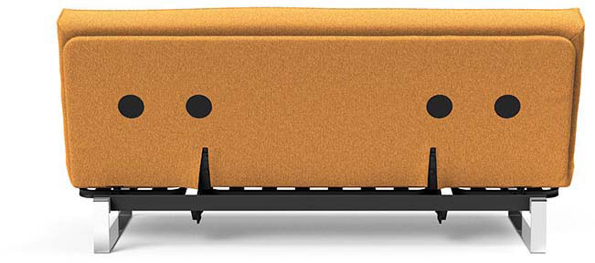 Minimum Bettsofa 140 Sharp Plus Cover Latex in 536 Bouclé Ochre präsentiert im Onlineshop von KAQTU Design AG. Bettsofa ist von Innovation Living