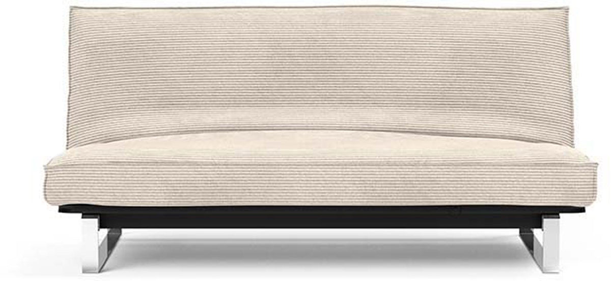 Minimum Bettsofa 140 Sharp Plus Cover Latex in 594 Corduroy Ivory präsentiert im Onlineshop von KAQTU Design AG. Bettsofa ist von Innovation Living