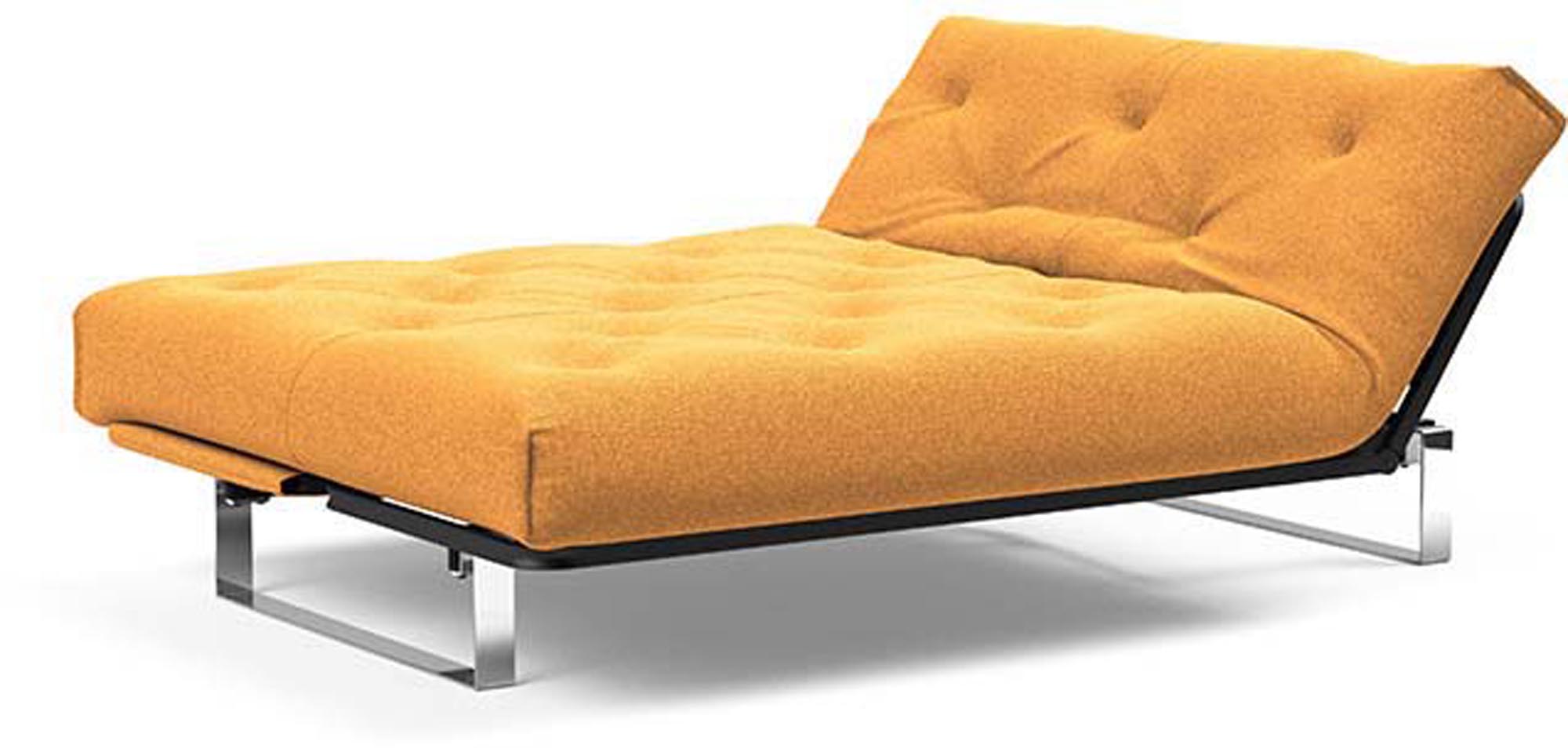 Erleben Sie das Minimum Bettsofa 140 Nordic von Innovation Living: elegantes skandinavisches Design, ideal für kleine Räume und flexible Nutzung.