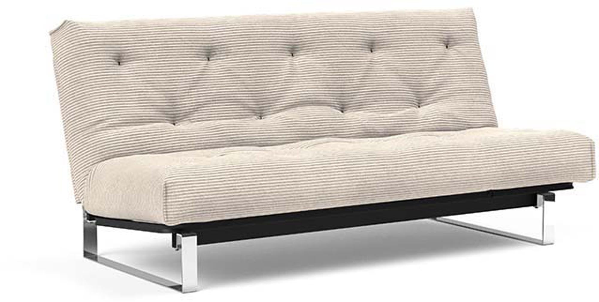 Entdecken Sie das Minimum Bettsofa 140 Nordic Spring von Innovation Living – elegant, funktional und perfekt für kompakte Wohnräume.