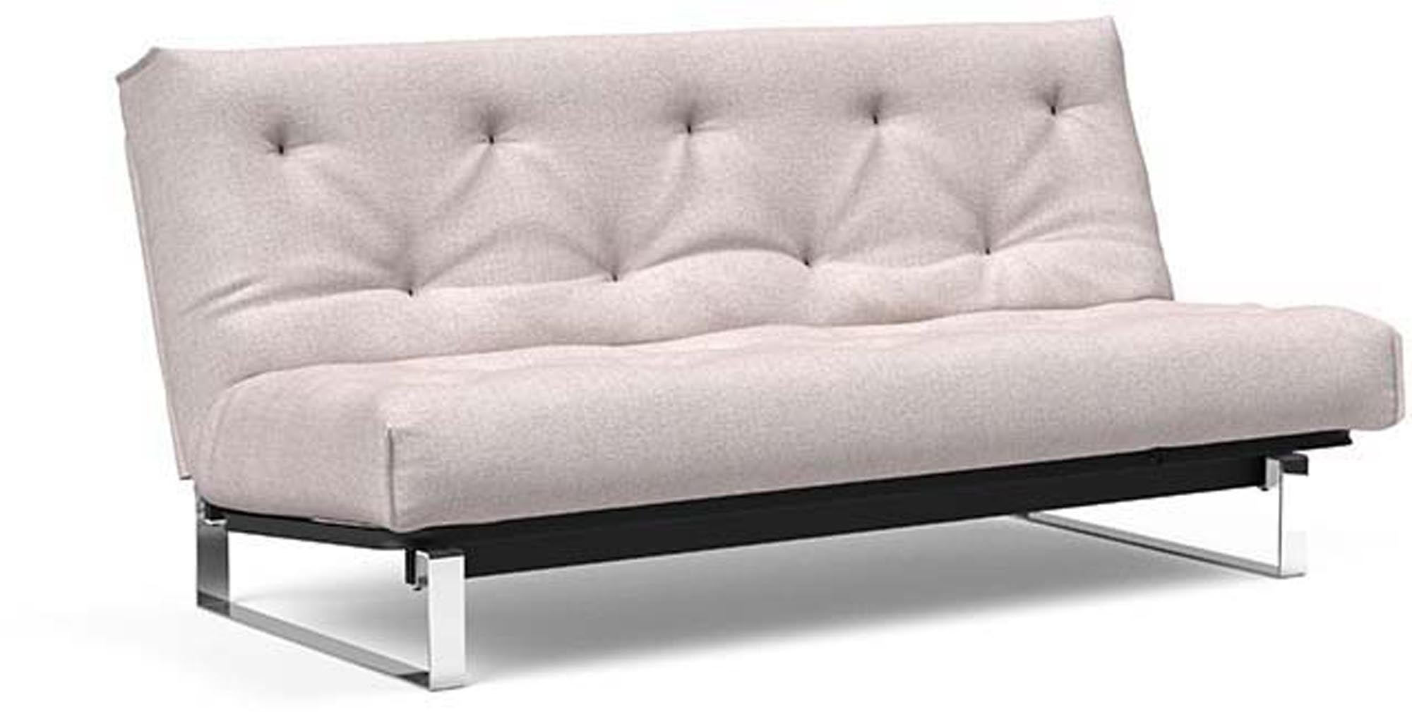 Erleben Sie das Minimum Bettsofa 140 Nordic von Innovation Living: modernes skandinavisches Design, ideal für kleine Räume und flexible Nutzung.