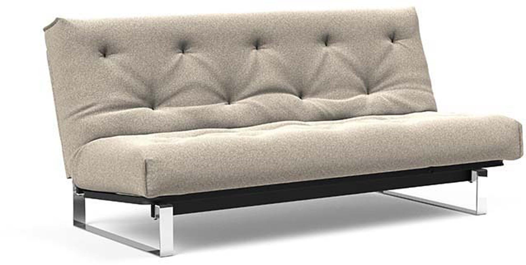 Das Minimum Bettsofa Nordic von Innovation Living: skandinavisches Design, Komfort, Funktionalität, ideal für kleine Wohnungen und Gästezimmer.