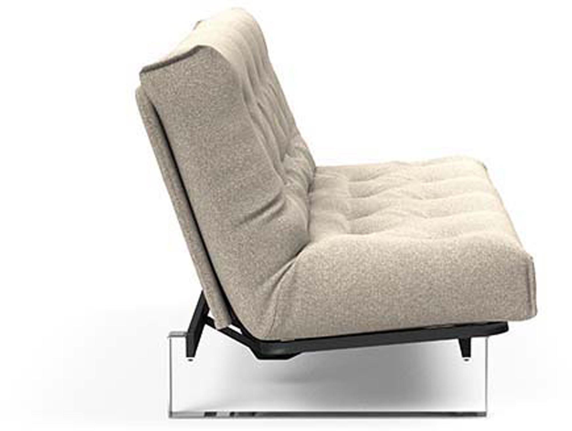 Erleben Sie das Minimum Bettsofa 140 Nordic von Innovation Living: modernes skandinavisches Design, ideal für kleine Räume und multifunktional.