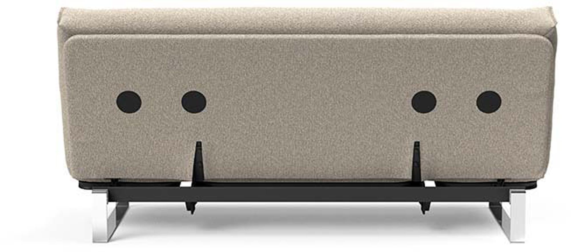 Entdecken Sie das Minimum Bettsofa 140 Nordic von Innovation Living: stilvolles skandinavisches Design, perfekt für platzsparende Lösungen und vielseitige Einsätze.