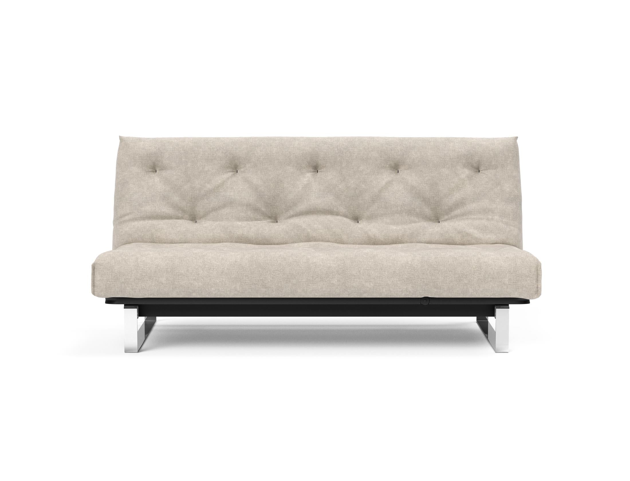 Erleben Sie das Minimum Bettsofa 140 Nordic Soft Spring von Innovation Living – eine harmonische Verbindung aus skandinavischem Design, Funktionalität und erstklassigem Schlafkomfort.