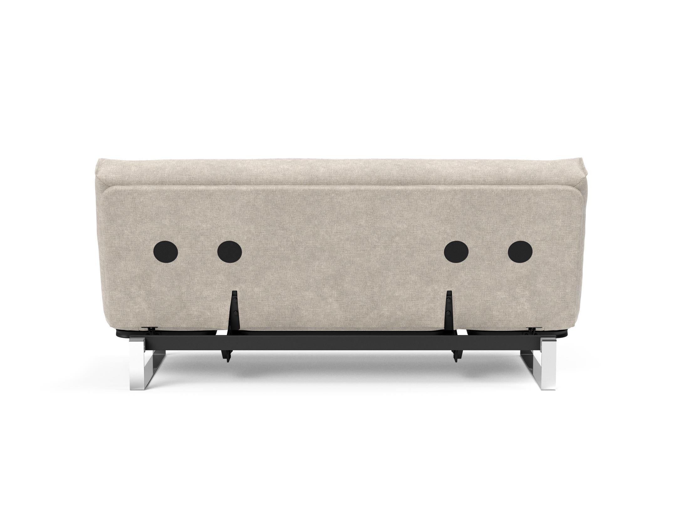 Erleben Sie das Minimum Bettsofa 140 Nordic Soft Spring von Innovation Living – stilvolles skandinavisches Design, das Komfort und Vielseitigkeit vereint.