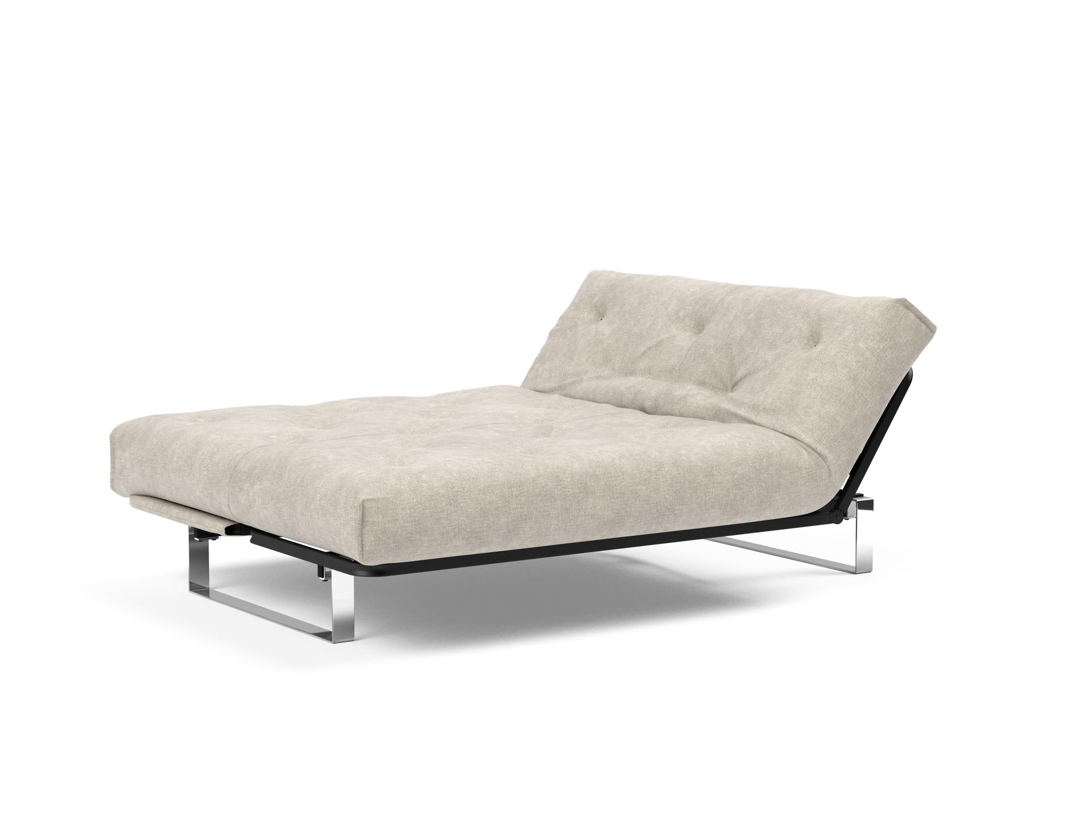 Entdecken Sie das Minimum Bettsofa 140 Nordic Soft Spring von Innovation Living – stilvolles skandinavisches Design, das Komfort und Funktionalität vereint.