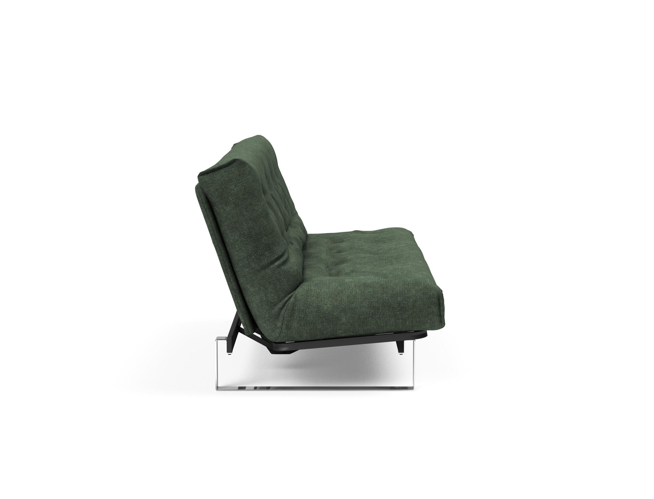 Entdecken Sie das Minimum Bettsofa 140 Nordic Soft Spring von Innovation Living – stilvolles Design trifft auf höchsten Schlafkomfort für Ihr Zuhause.