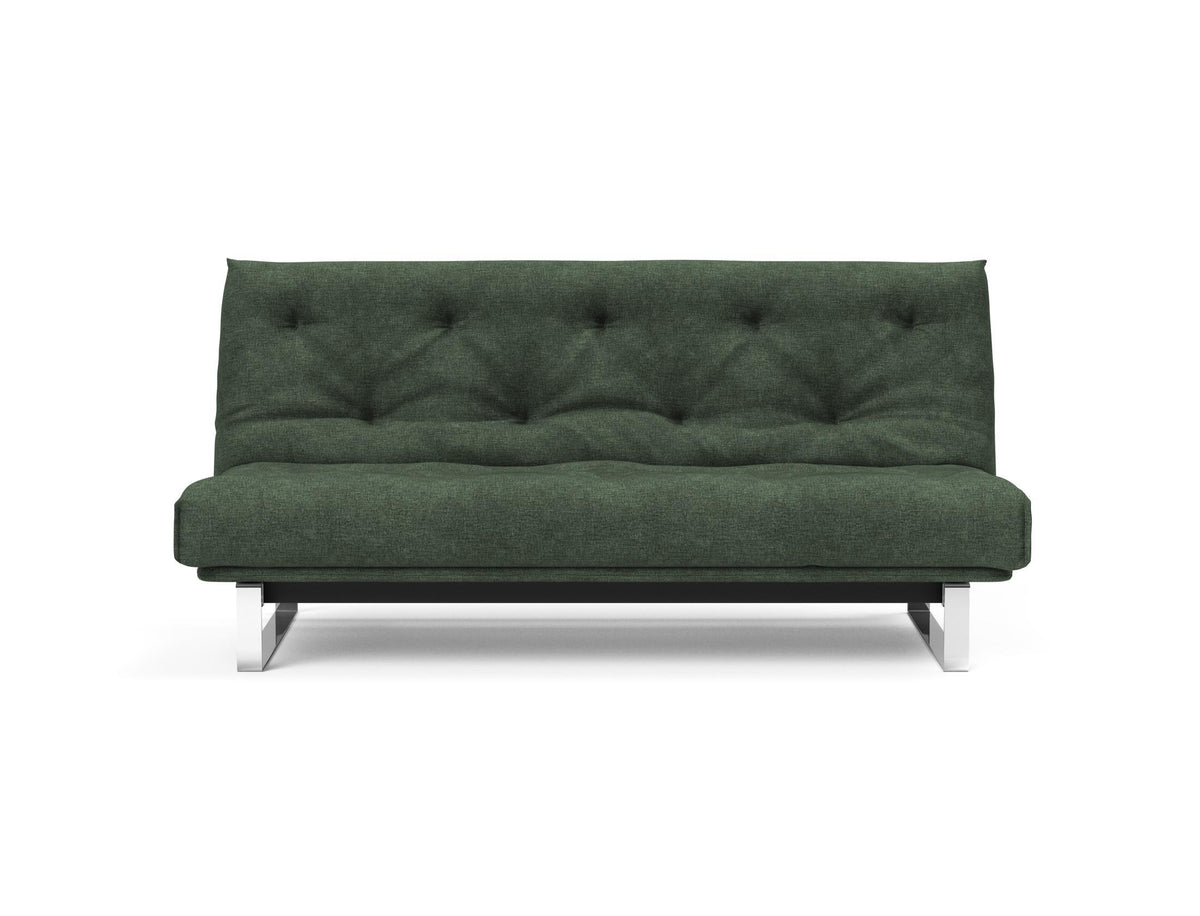 Minimum Bettsofa 140 Nordic mit Gestellbezug Soft Spring in 281 Avella Pine Green präsentiert im Onlineshop von KAQTU Design AG. Bettsofa ist von Innovation Living