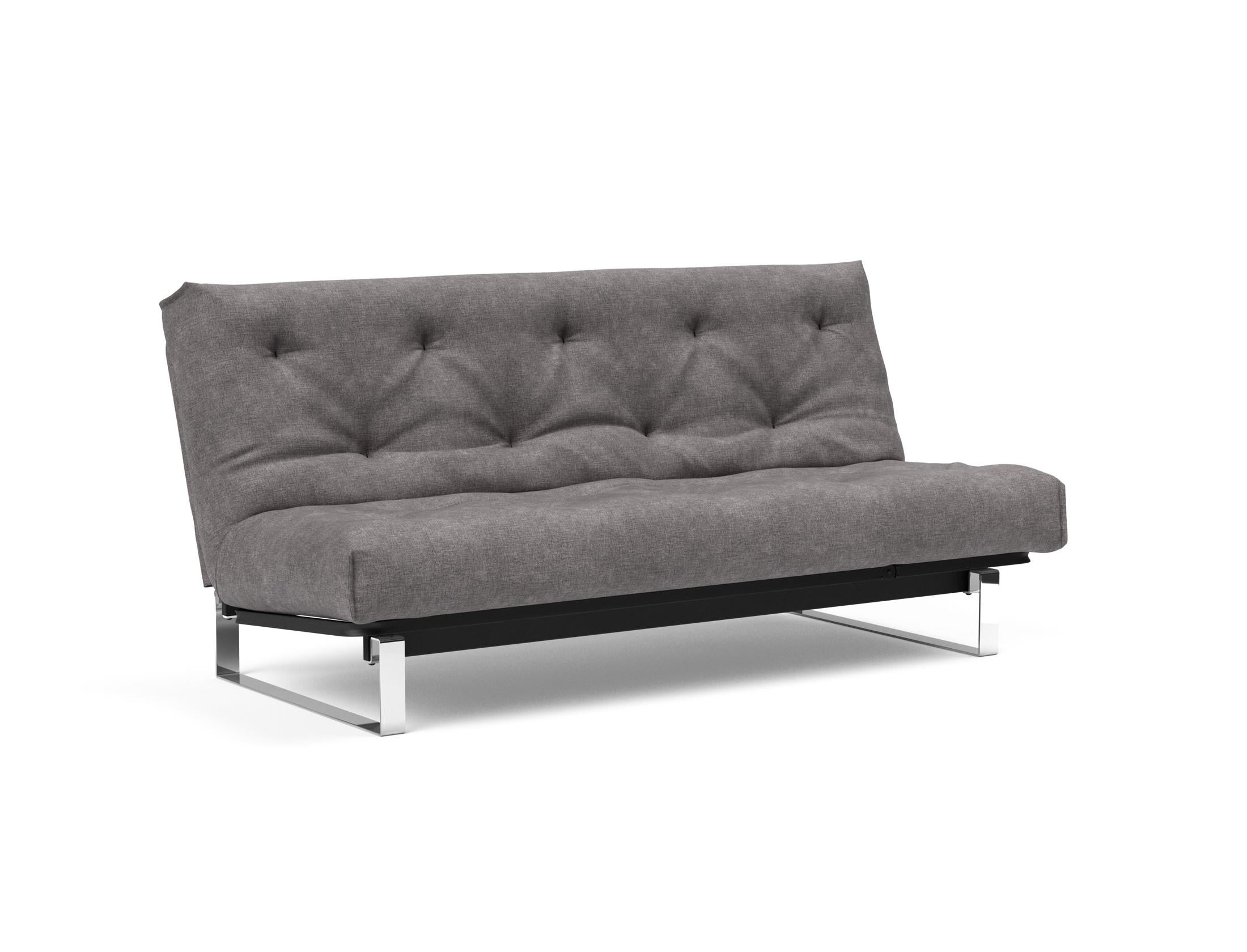 Erleben Sie das Minimum Bettsofa 140 Nordic Soft Spring von Innovation Living – eine perfekte Kombination aus modernem Stil und optimalem Schlafkomfort.