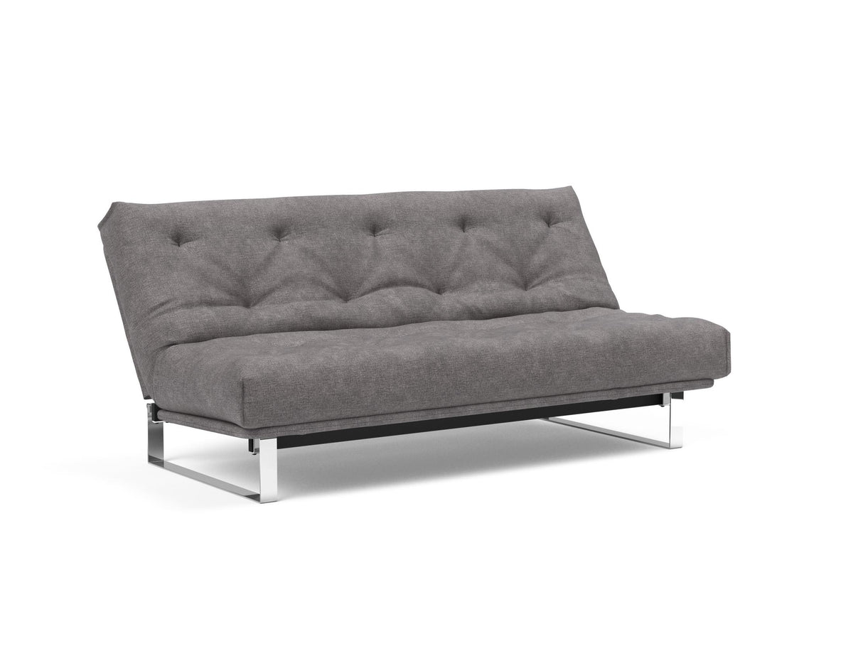Minimum Bettsofa 140 Nordic mit Gestellbezug Soft Spring in 282 Avella Warm Grey präsentiert im Onlineshop von KAQTU Design AG. Bettsofa ist von Innovation Living