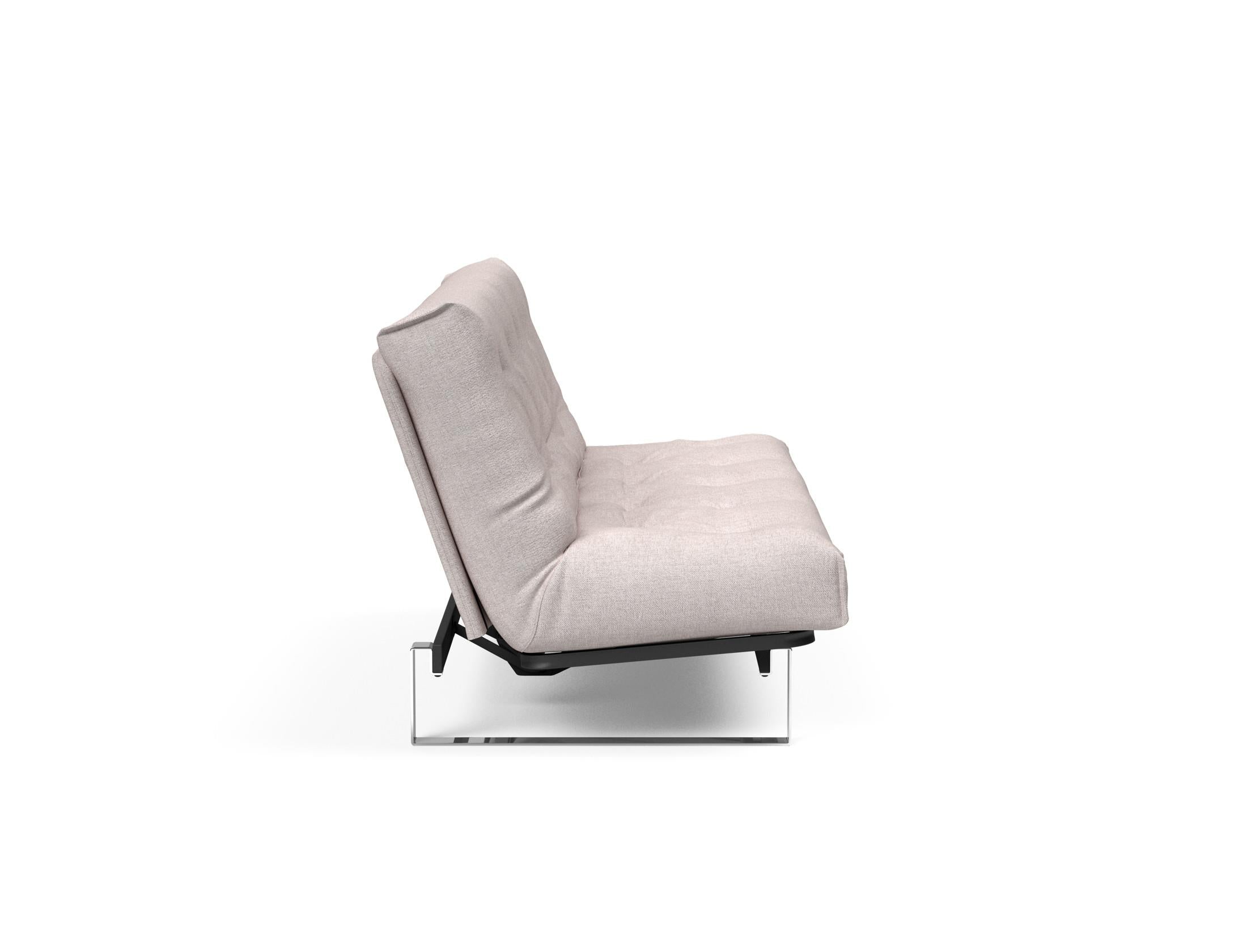 Entdecken Sie das Minimum Bettsofa 140 Nordic Soft Spring von Innovation Living – stilvolles Design trifft auf höchsten Schlafkomfort für Ihr Zuhause.