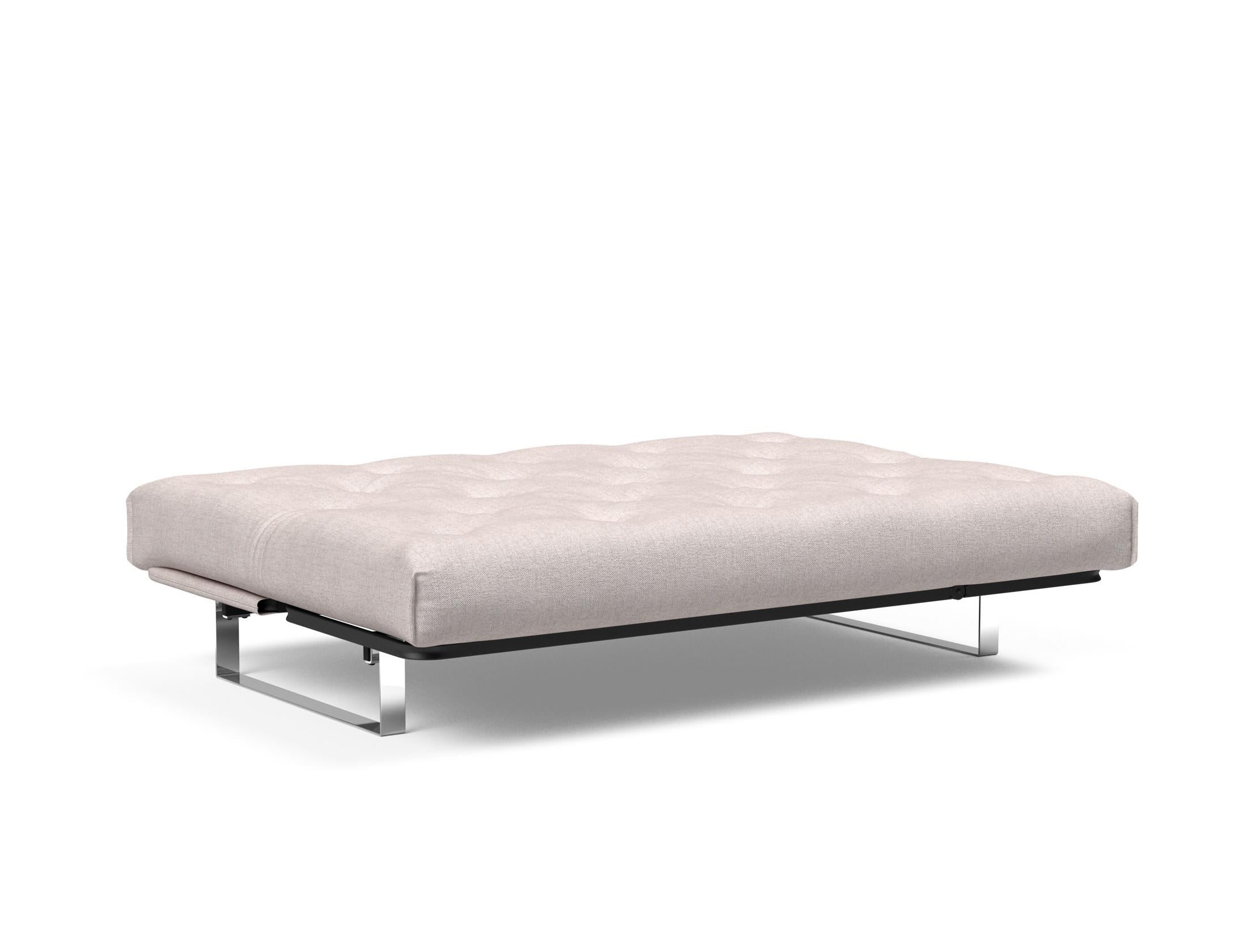 Erleben Sie das Minimum Bettsofa 140 Nordic Soft Spring von Innovation Living – skandinavisches Design trifft auf höchsten Schlafkomfort und vielseitige Nutzung.