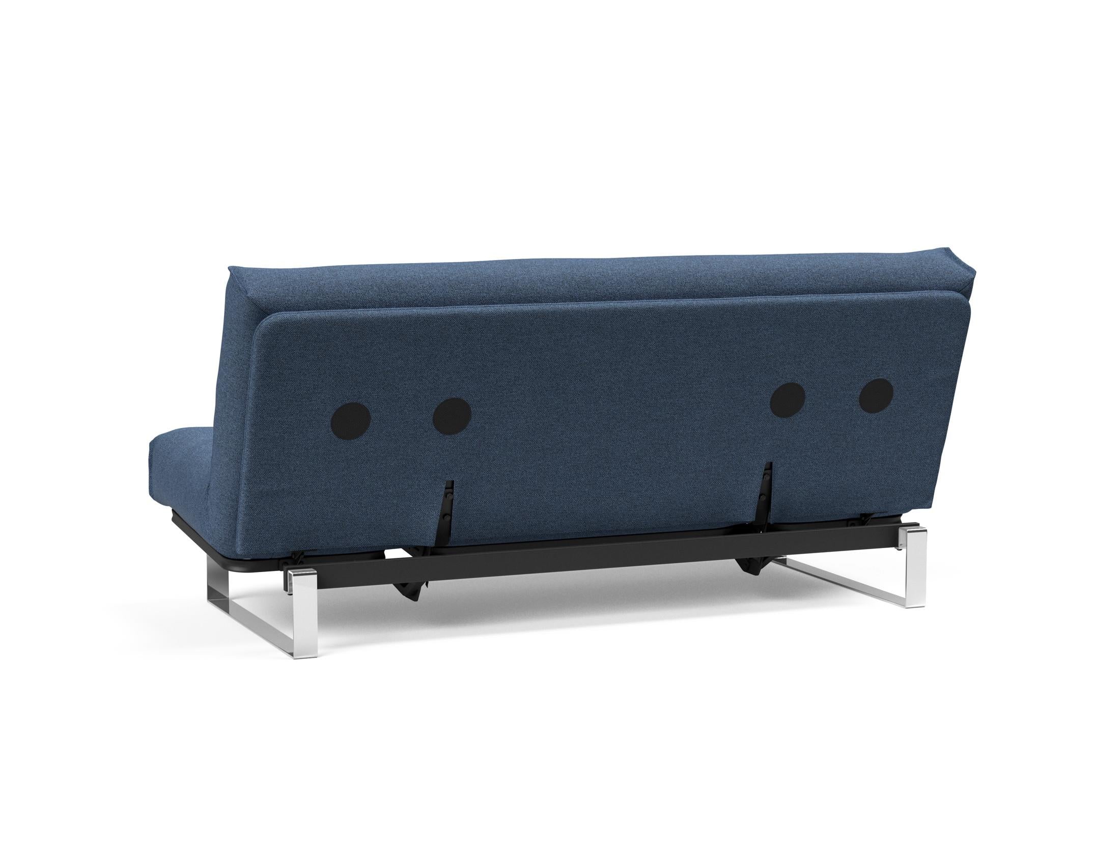 Entdecken Sie das Minimum Bettsofa 140 Nordic Soft Spring von Innovation Living – skandinavisches Design trifft auf höchsten Komfort und Funktionalität.