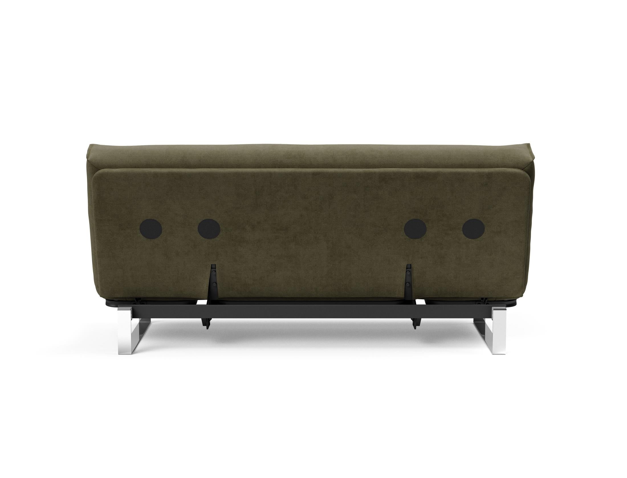 Erleben Sie das Minimum Bettsofa 140 Nordic Soft Spring von Innovation Living – eine perfekte Kombination aus modernem Stil und optimalem Schlafkomfort.