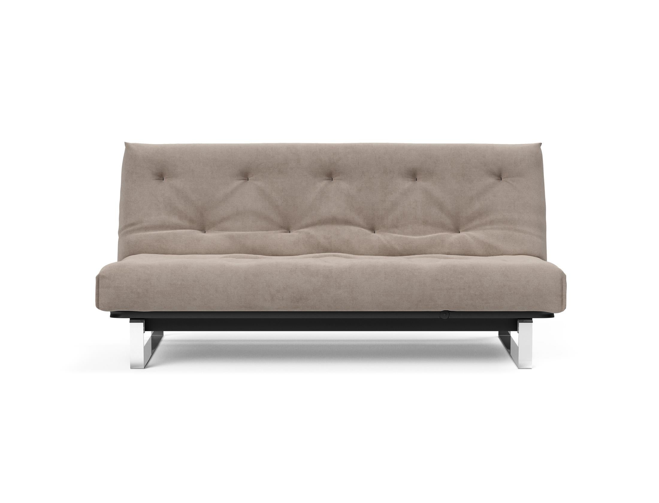 Entdecken Sie das Minimum Bettsofa 140 Nordic Soft Spring von Innovation Living – stilvolles Design trifft auf höchsten Schlafkomfort für Ihr Zuhause.