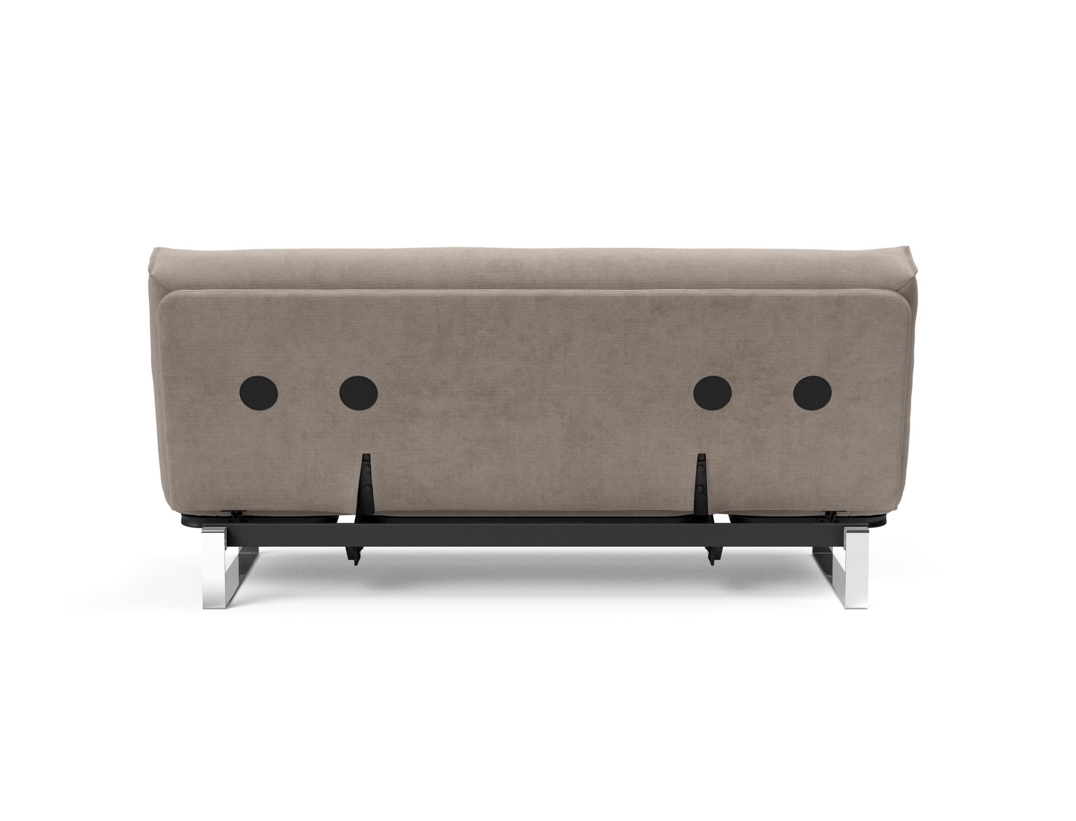 Erleben Sie das Minimum Bettsofa 140 Nordic Soft Spring von Innovation Living – eine perfekte Kombination aus modernem Stil und optimalem Schlafkomfort.