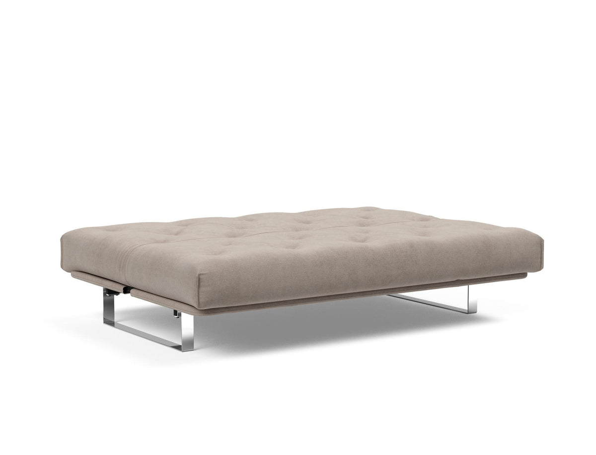 Minimum Bettsofa 140 Nordic mit Gestellbezug Soft Spring in 318 Cordufine Beige präsentiert im Onlineshop von KAQTU Design AG. Bettsofa ist von Innovation Living