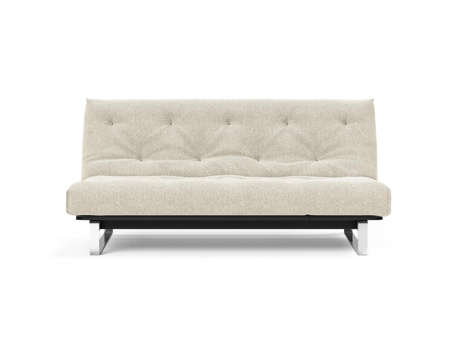 Entdecken Sie das Minimum Bettsofa 140 Nordic Soft Spring von Innovation Living – stilvolles Design trifft auf höchsten Schlafkomfort für Ihr Zuhause.