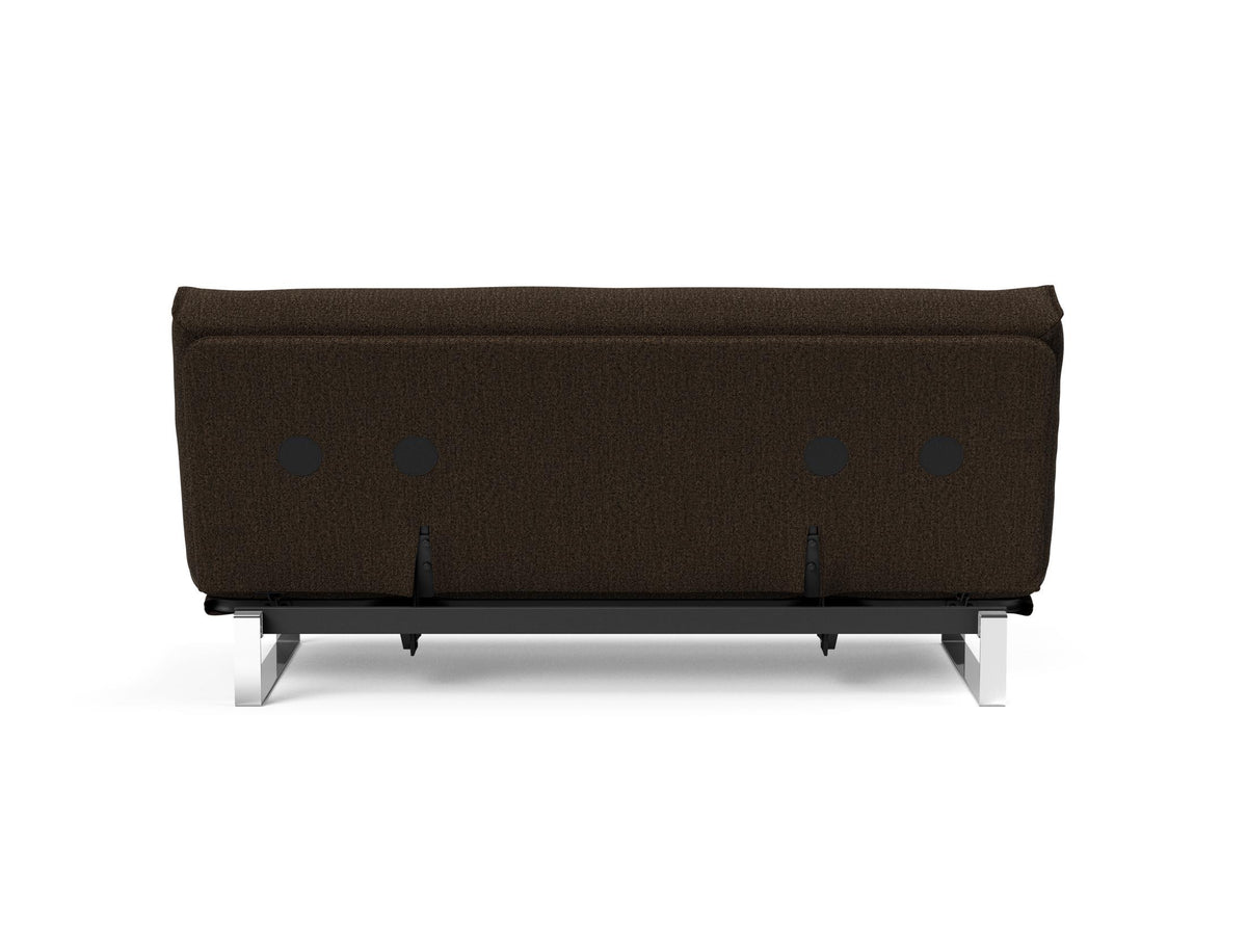 Minimum Bettsofa 140 Nordic mit Gestellbezug Soft Spring in 358 Taura Chocco präsentiert im Onlineshop von KAQTU Design AG. Bettsofa ist von Innovation Living