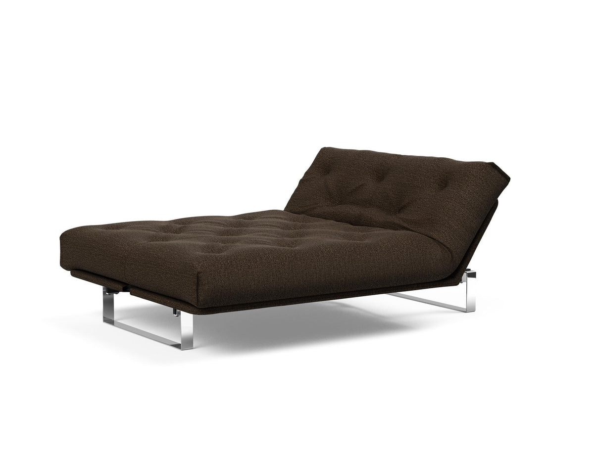 Minimum Bettsofa 140 Nordic mit Gestellbezug Soft Spring in 358 Taura Chocco präsentiert im Onlineshop von KAQTU Design AG. Bettsofa ist von Innovation Living