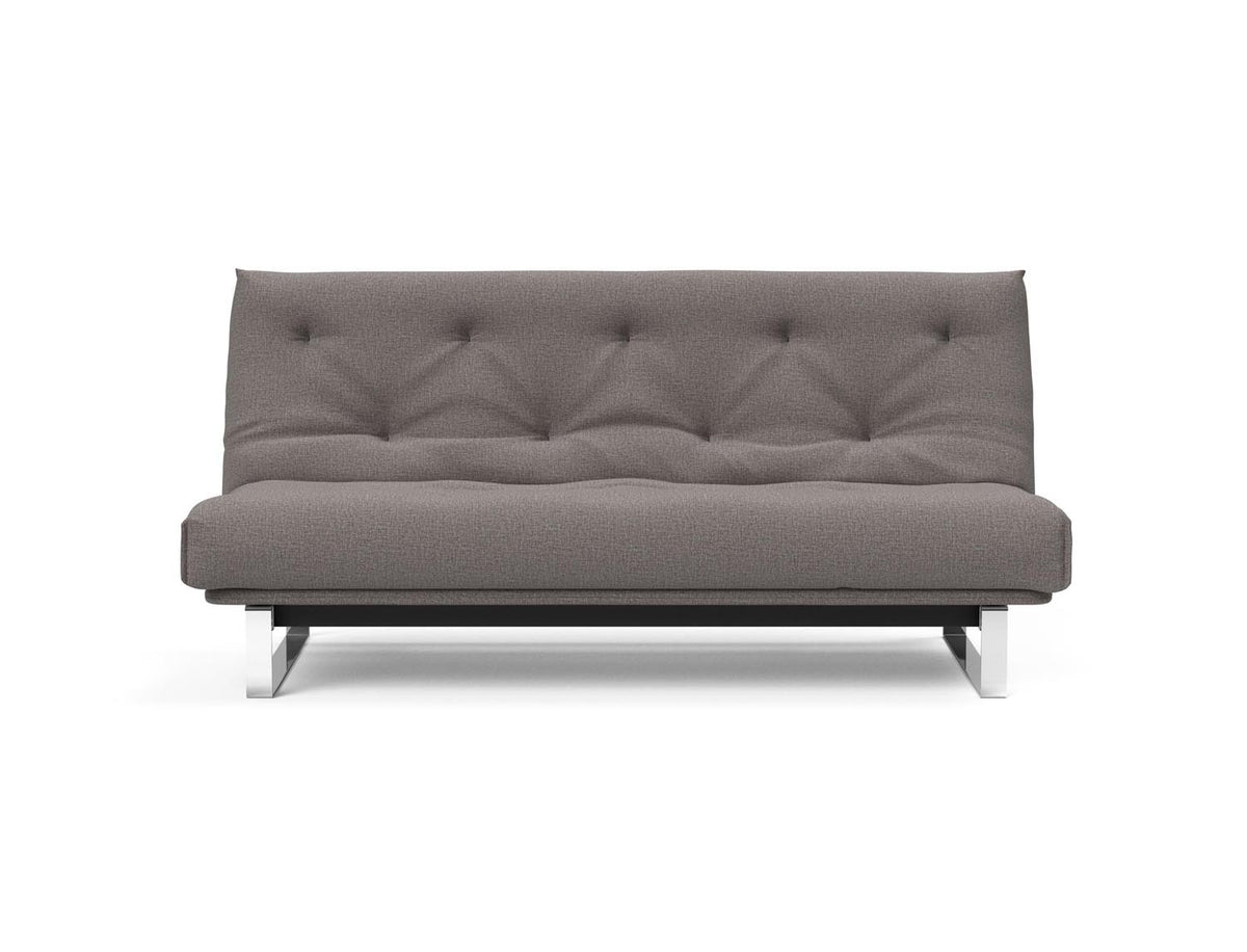 Minimum Bettsofa 140 Nordic mit Gestellbezug Soft Spring in 521 Mixed Dance Grey präsentiert im Onlineshop von KAQTU Design AG. Bettsofa ist von Innovation Living