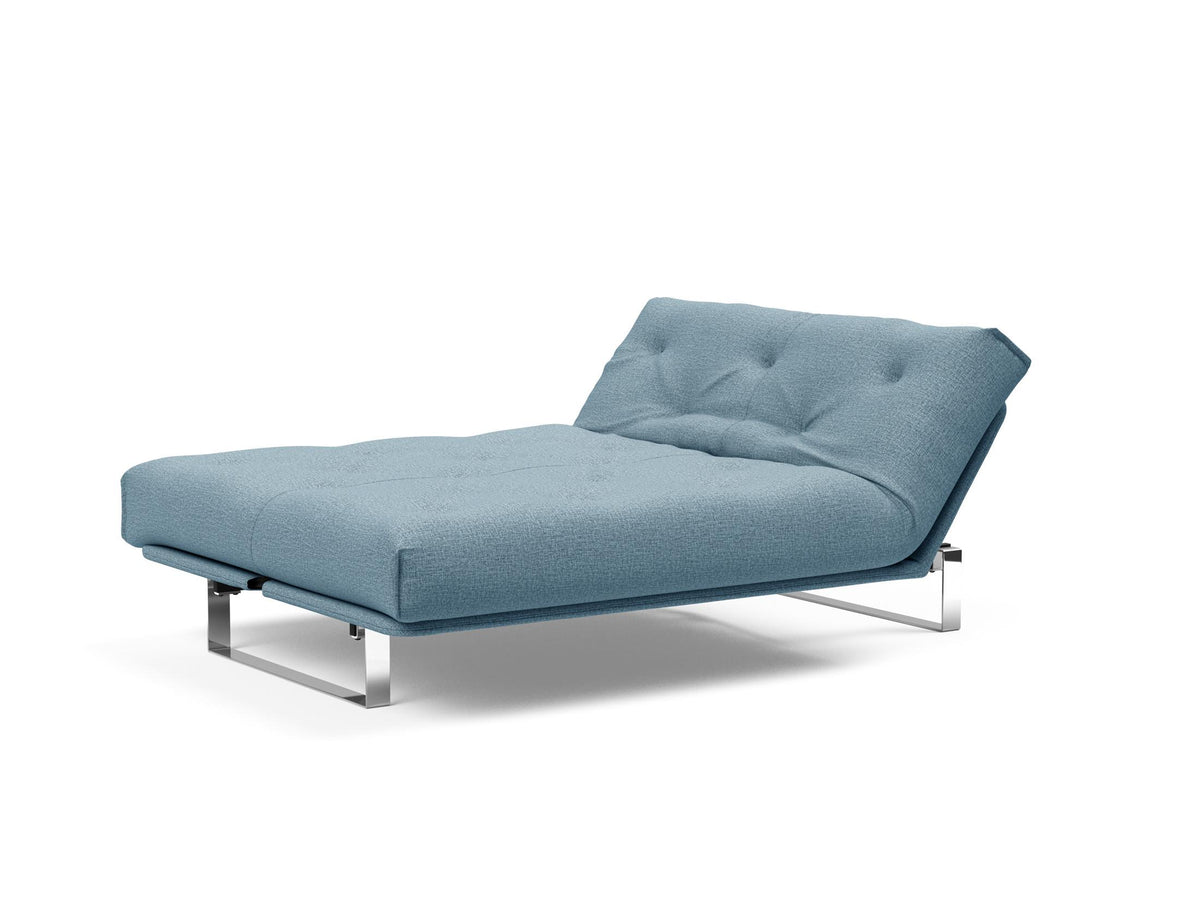 Minimum Bettsofa 140 Nordic mit Gestellbezug Soft Spring in 525 Mixed Dance Light Blue präsentiert im Onlineshop von KAQTU Design AG. Bettsofa ist von Innovation Living