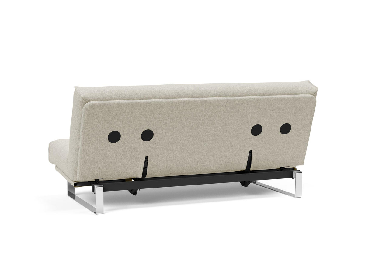 Minimum Bettsofa 140 Nordic mit Gestellbezug Soft Spring in 527 Mixed Dance Natural präsentiert im Onlineshop von KAQTU Design AG. Bettsofa ist von Innovation Living