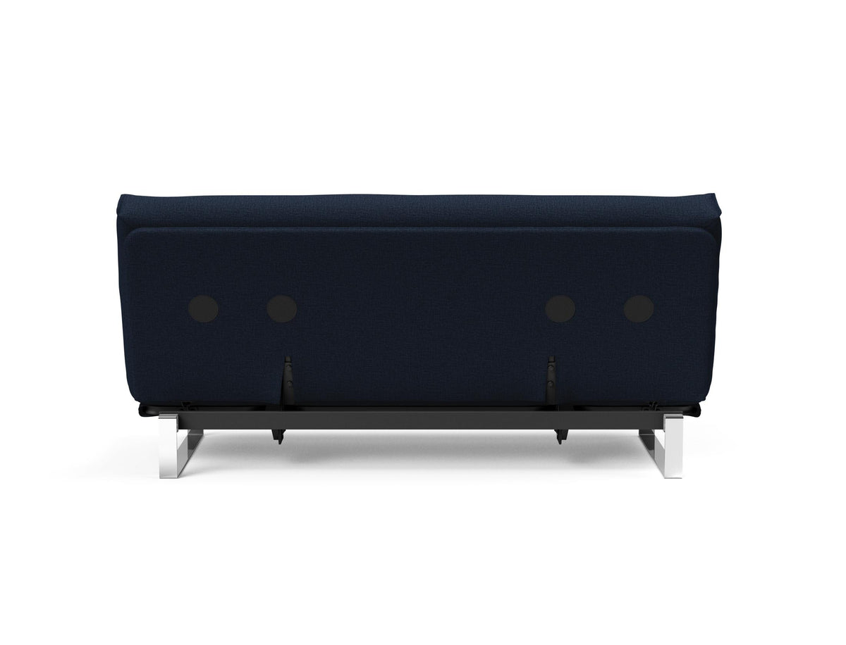 Minimum Bettsofa 140 Nordic mit Gestellbezug Soft Spring in 528 Mixed Dance Blue präsentiert im Onlineshop von KAQTU Design AG. Bettsofa ist von Innovation Living