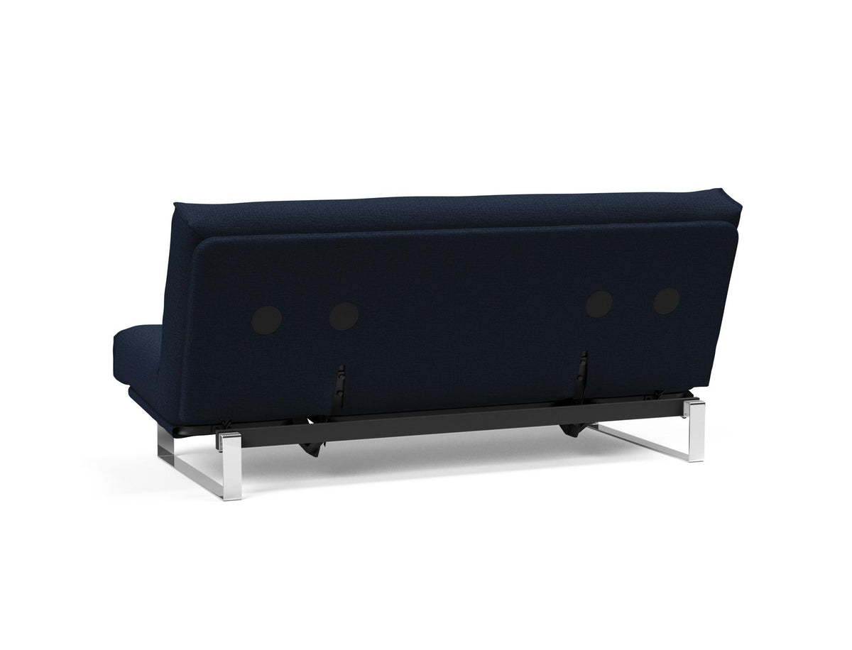Minimum Bettsofa 140 Nordic mit Gestellbezug Soft Spring in 528 Mixed Dance Blue präsentiert im Onlineshop von KAQTU Design AG. Bettsofa ist von Innovation Living