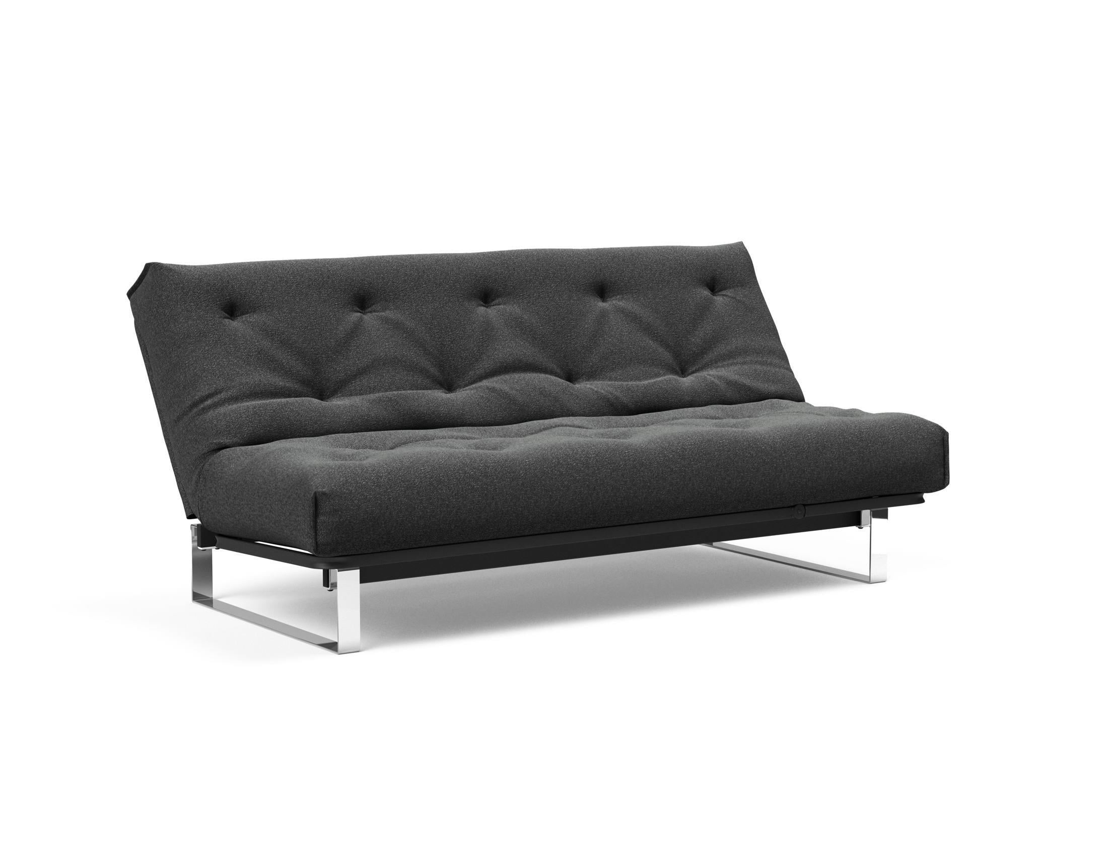 Entdecken Sie das Minimum Bettsofa 140 Nordic Soft Spring von Innovation Living – stilvolles skandinavisches Design, das Komfort und Funktionalität vereint.