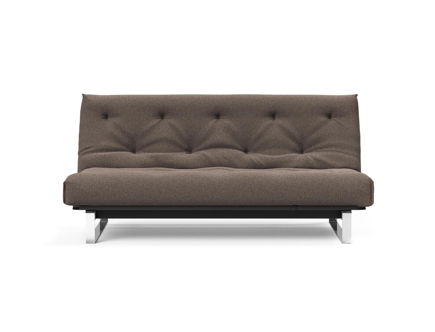 Erleben Sie das Minimum Bettsofa 140 Nordic Soft Spring von Innovation Living – eine perfekte Kombination aus modernem Stil und optimalem Schlafkomfort.