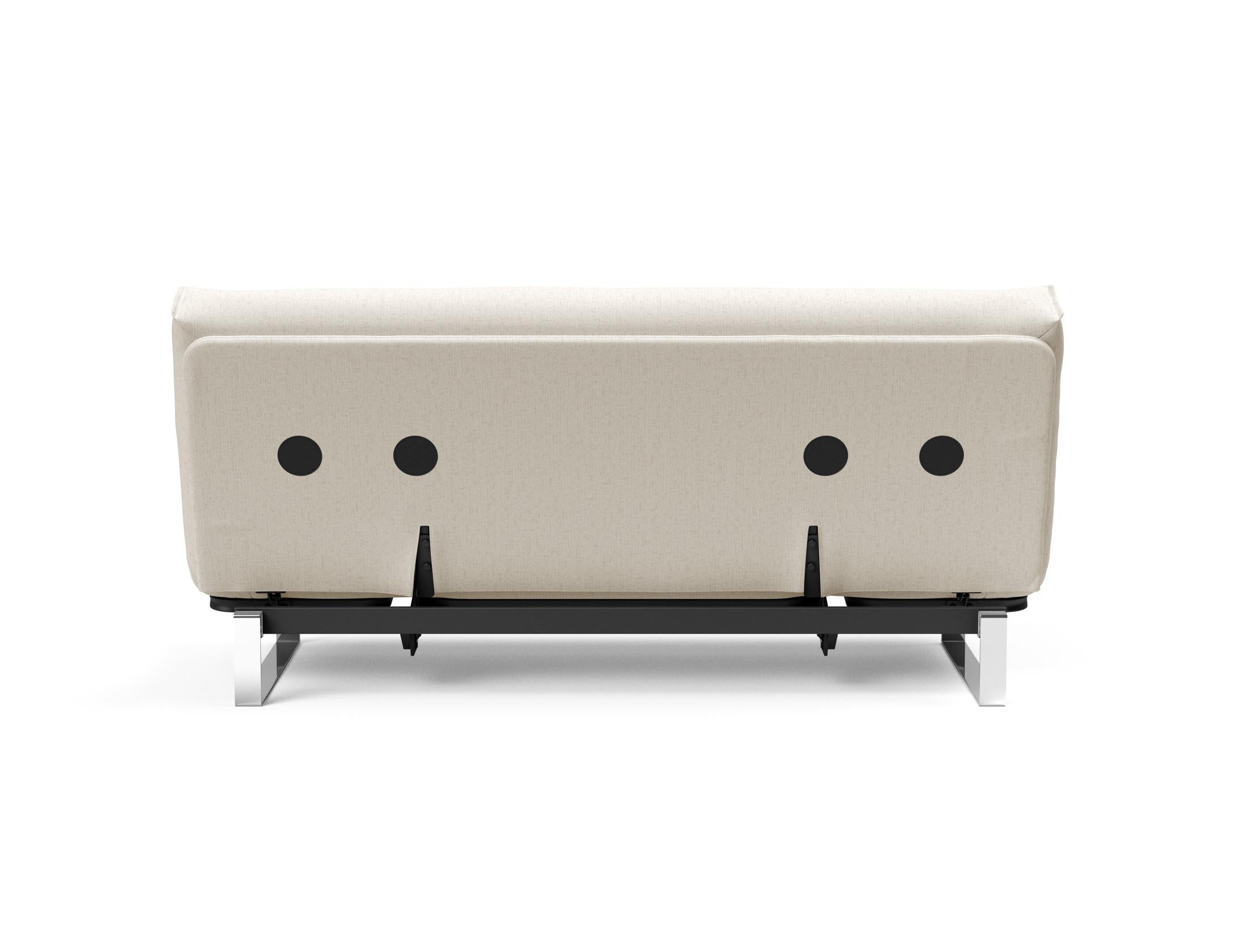 Entdecken Sie das Minimum Bettsofa 140 Nordic Soft Spring von Innovation Living – skandinavisches Design trifft auf höchsten Schlafkomfort und Funktionalität.