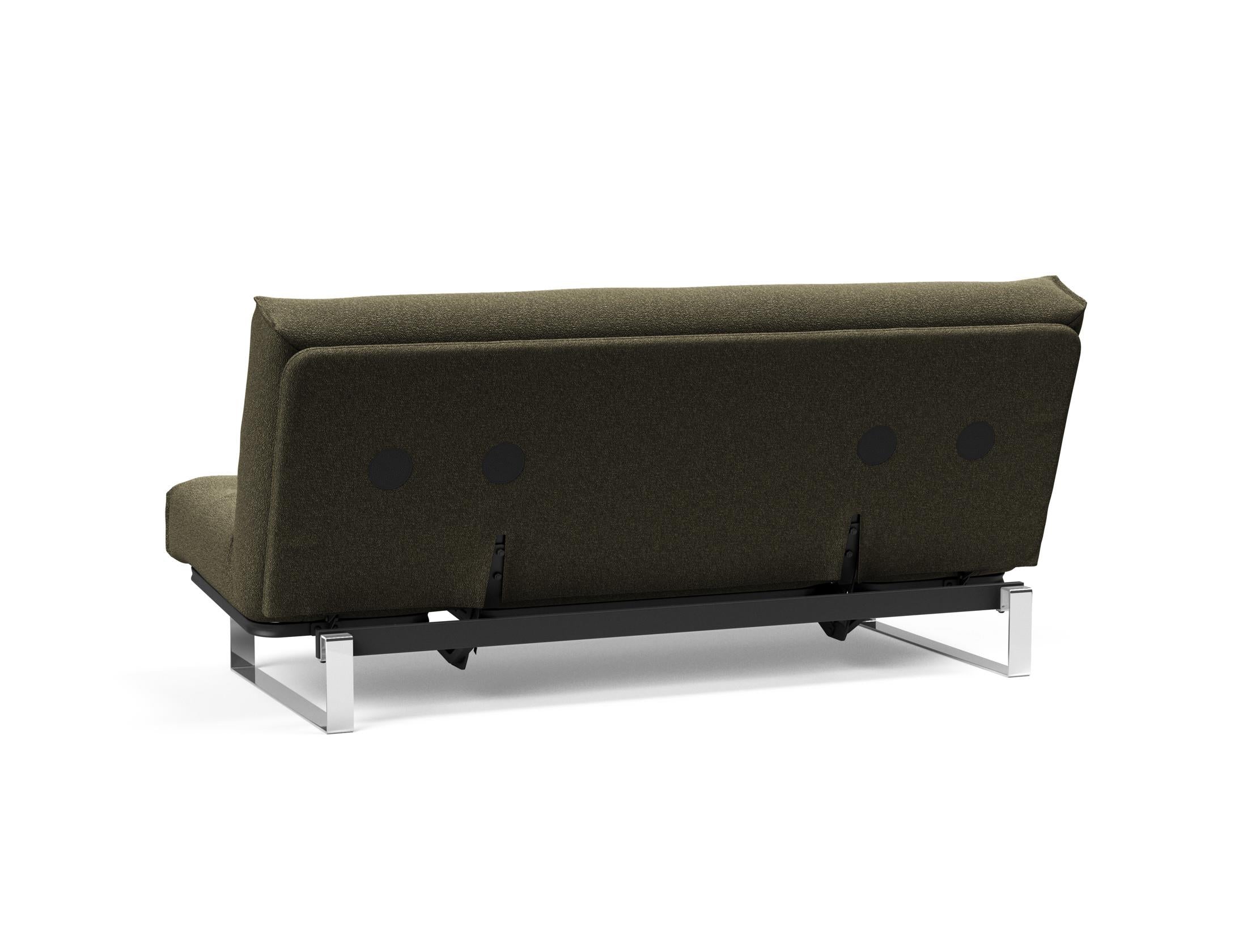 Entdecken Sie das Minimum Bettsofa 140 Nordic Soft Spring von Innovation Living – skandinavisches Design trifft auf höchsten Komfort und Funktionalität.