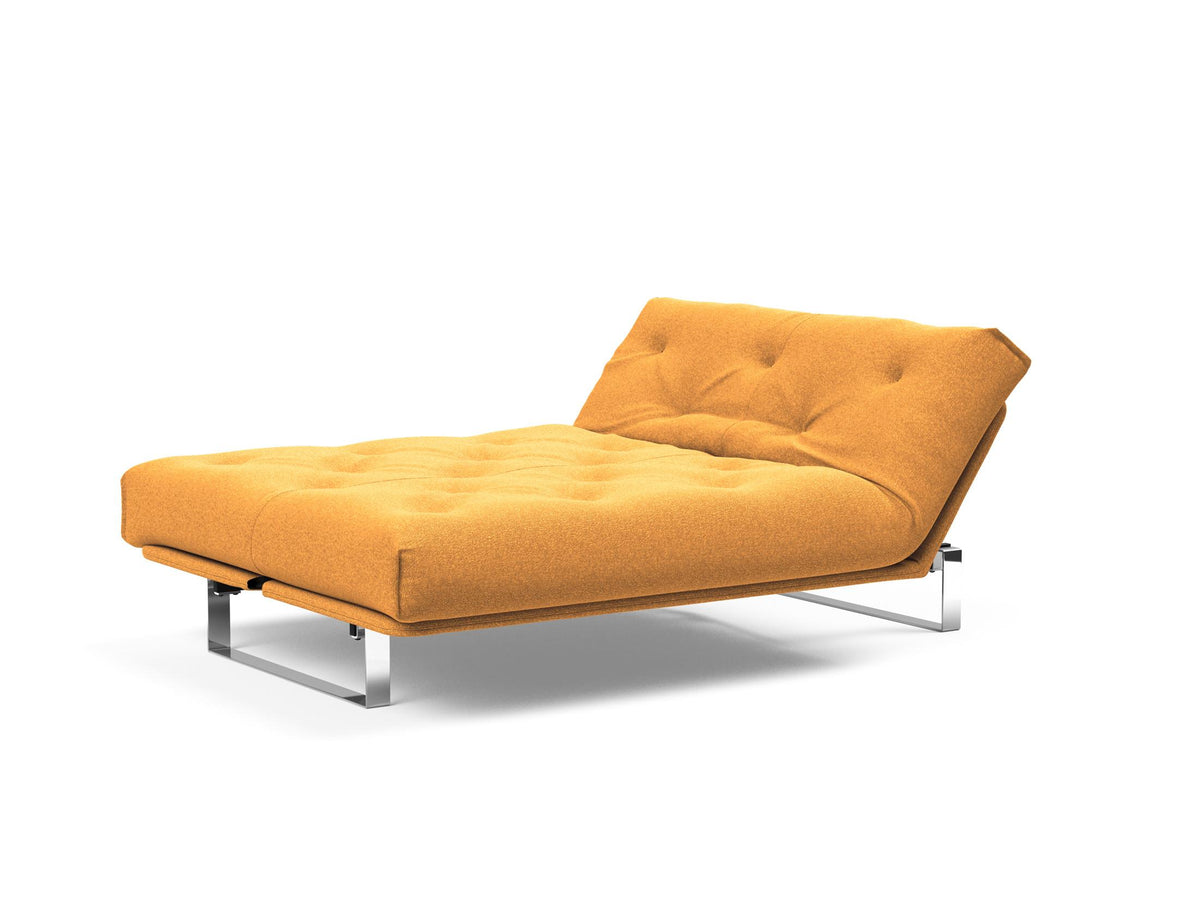 Minimum Bettsofa 140 Nordic mit Gestellbezug Soft Spring in 536 Bouclé Ochre präsentiert im Onlineshop von KAQTU Design AG. Bettsofa ist von Innovation Living