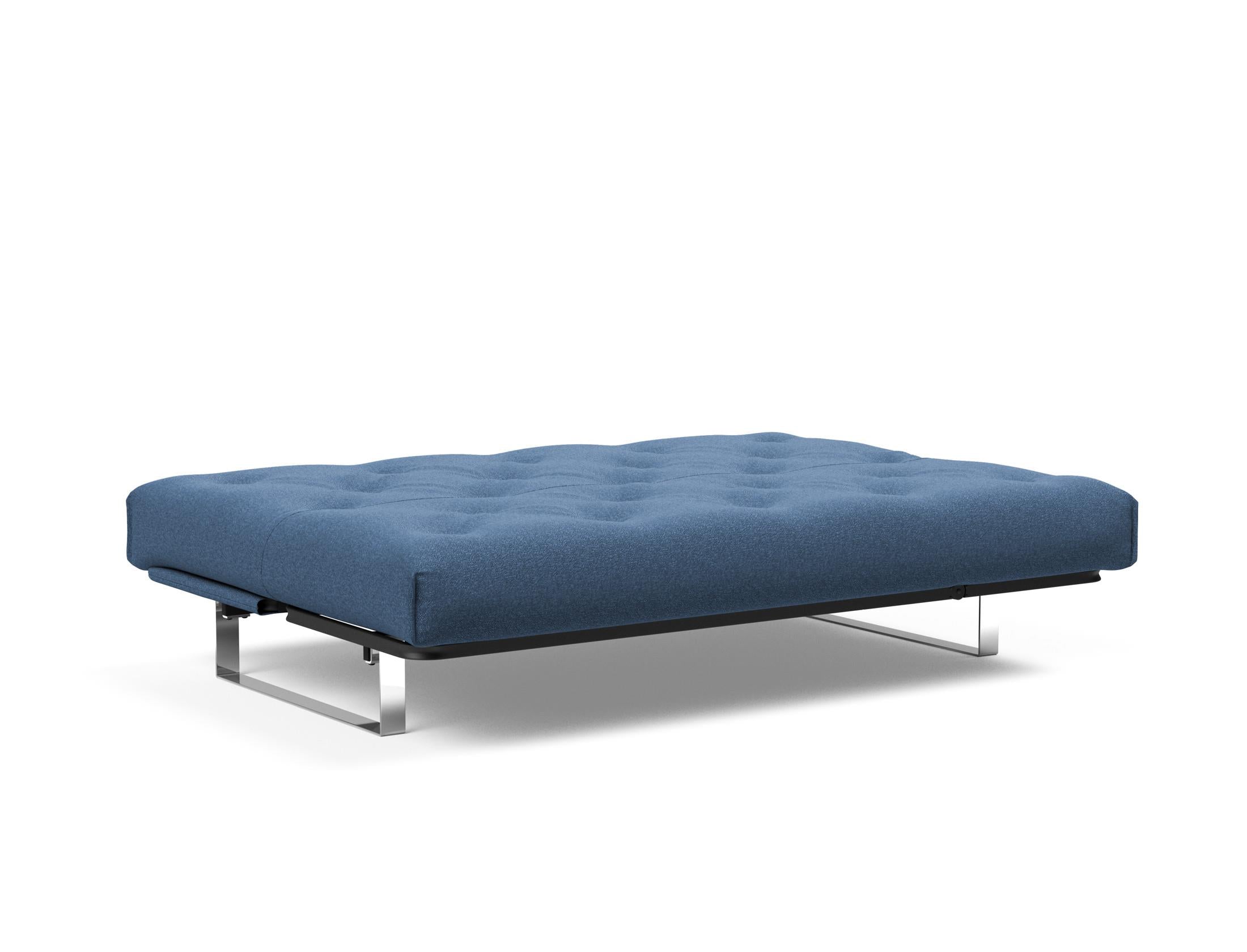 Erleben Sie das Minimum Bettsofa 140 Nordic Soft Spring von Innovation Living – skandinavisches Design trifft auf höchsten Schlafkomfort und vielseitige Nutzung.