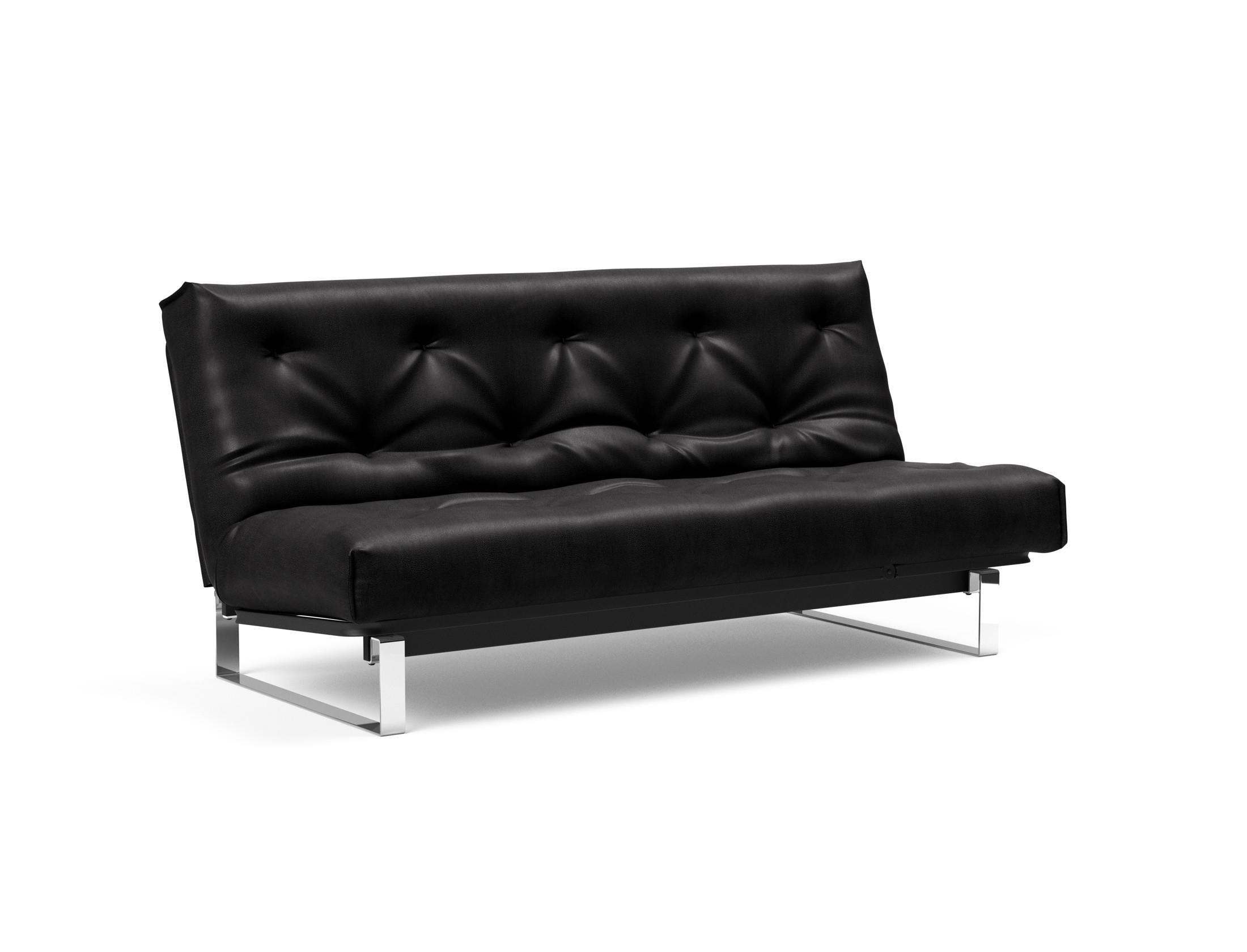 Erleben Sie das Minimum Bettsofa 140 Nordic Soft Spring von Innovation Living – eine perfekte Kombination aus modernem Stil und optimalem Schlafkomfort.
