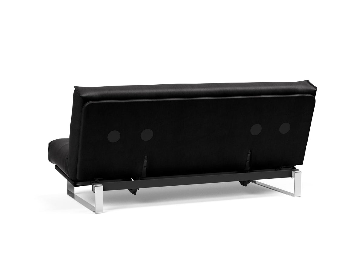 Minimum Bettsofa 140 Nordic mit Gestellbezug Soft Spring in 550 Faunal Black präsentiert im Onlineshop von KAQTU Design AG. Bettsofa ist von Innovation Living
