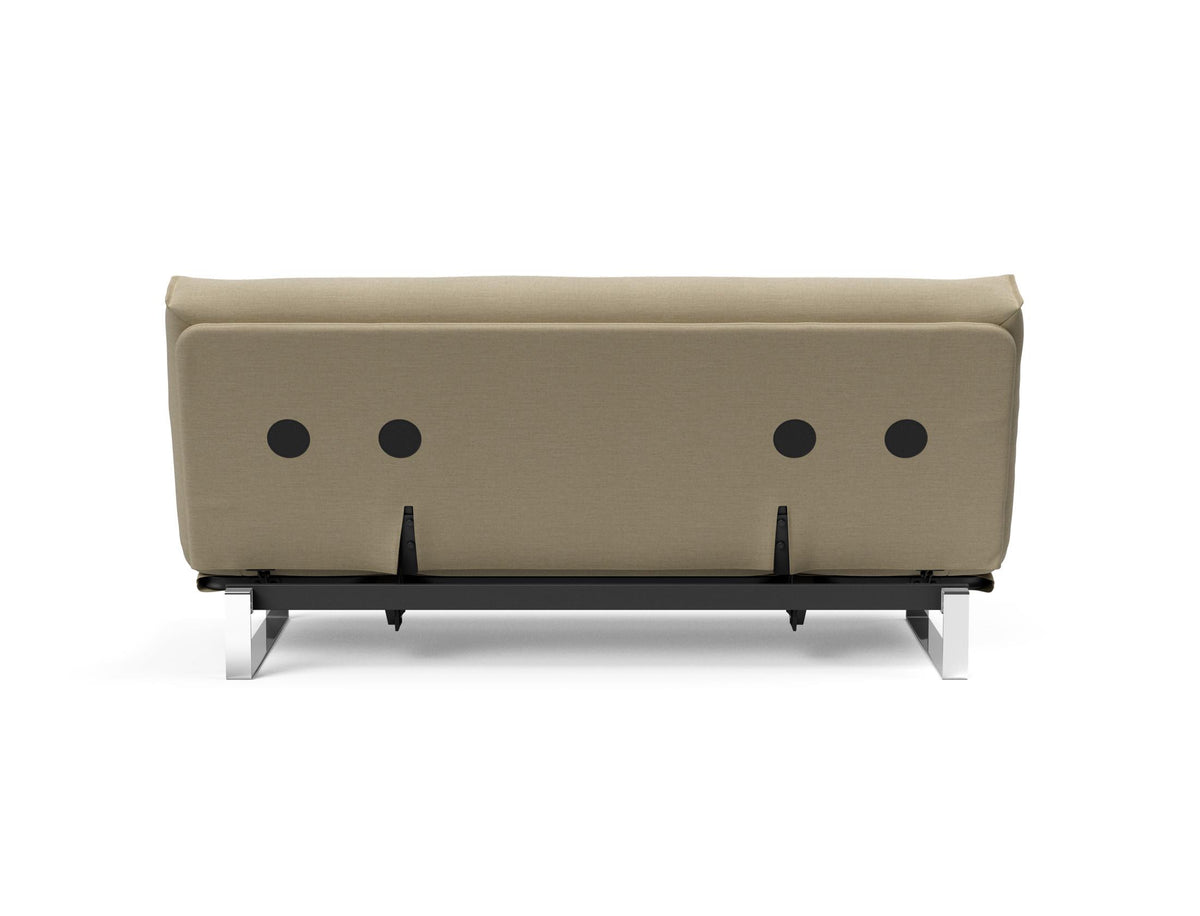 Minimum Bettsofa 140 Nordic mit Gestellbezug Soft Spring in 571 Vivus Dusty Sand präsentiert im Onlineshop von KAQTU Design AG. Bettsofa ist von Innovation Living